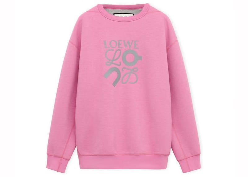 LOEWE x ON Technical Jersey Sweatshirt Grey Melange