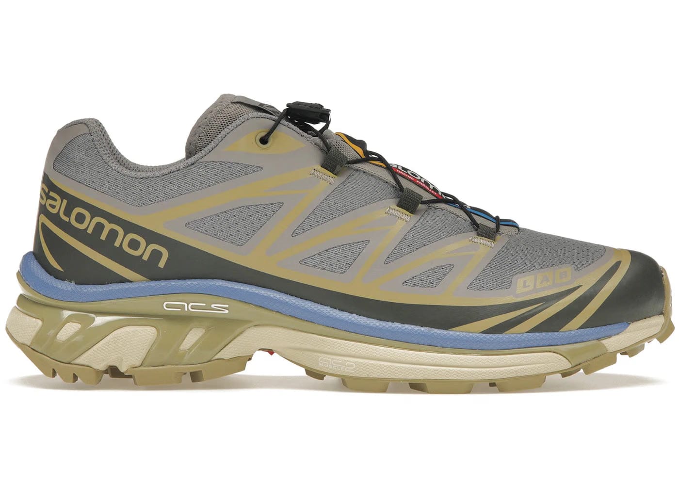 Salomon Xt-6 Gull Granada Sky Grey Green