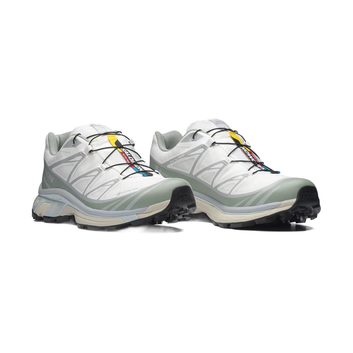Salomon Xt-6 Gore-Tex Sneakers White