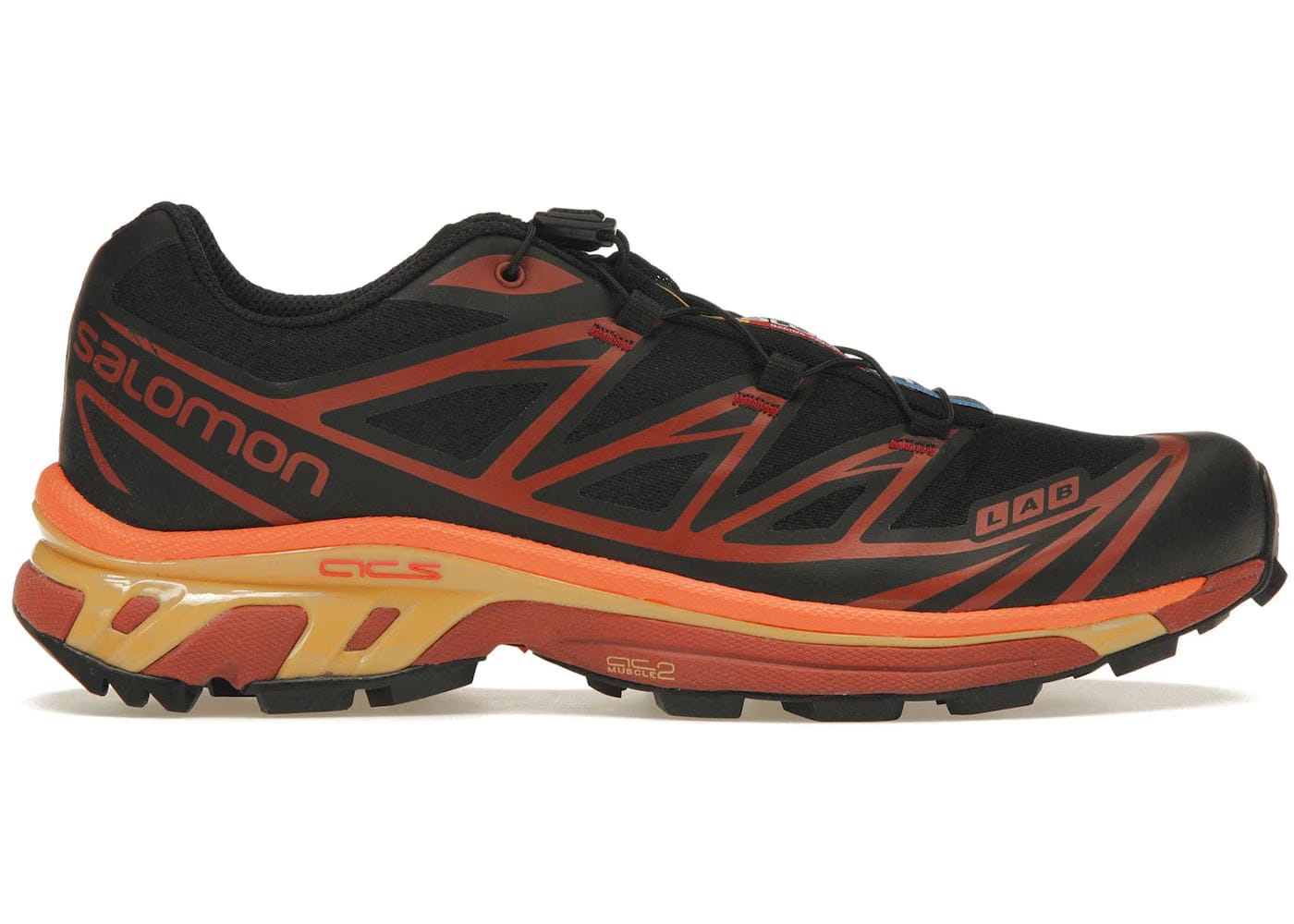 Salomon Xt-6 Chocolate Plum Vibrant Orange