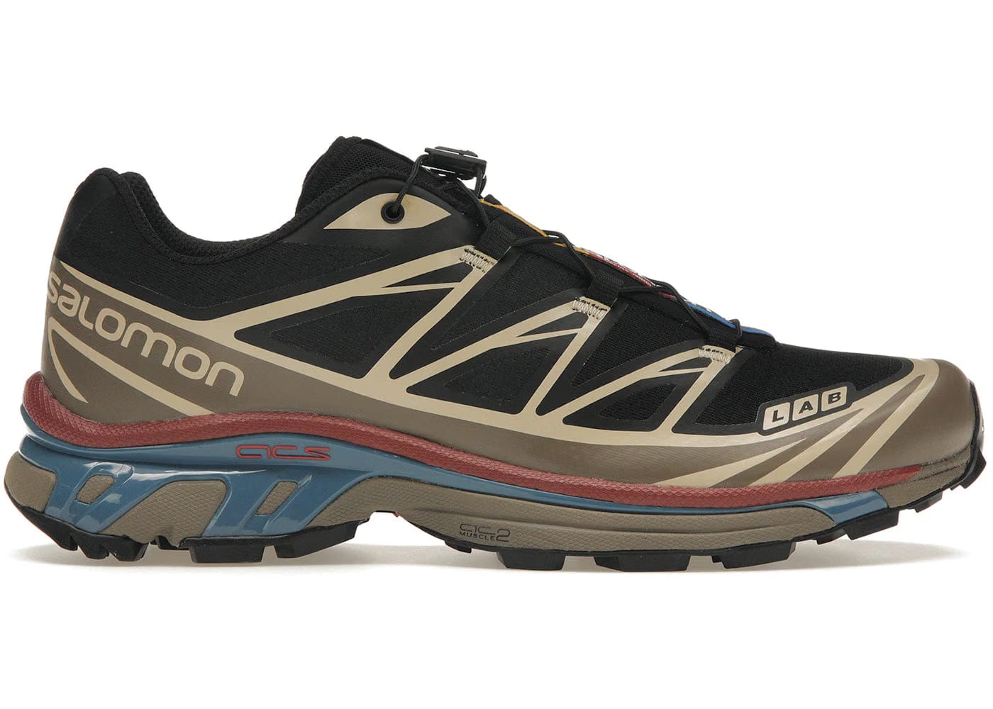 Salomon Xt-6 Black Cow Hide