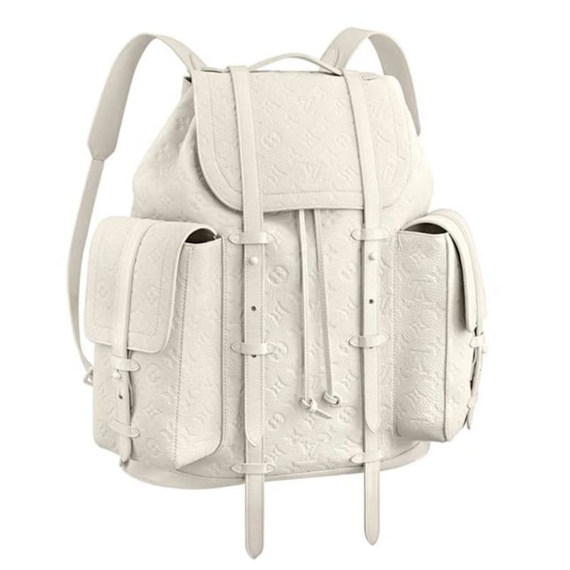 Louis Vuitton Christopher Monogram Empreinte White