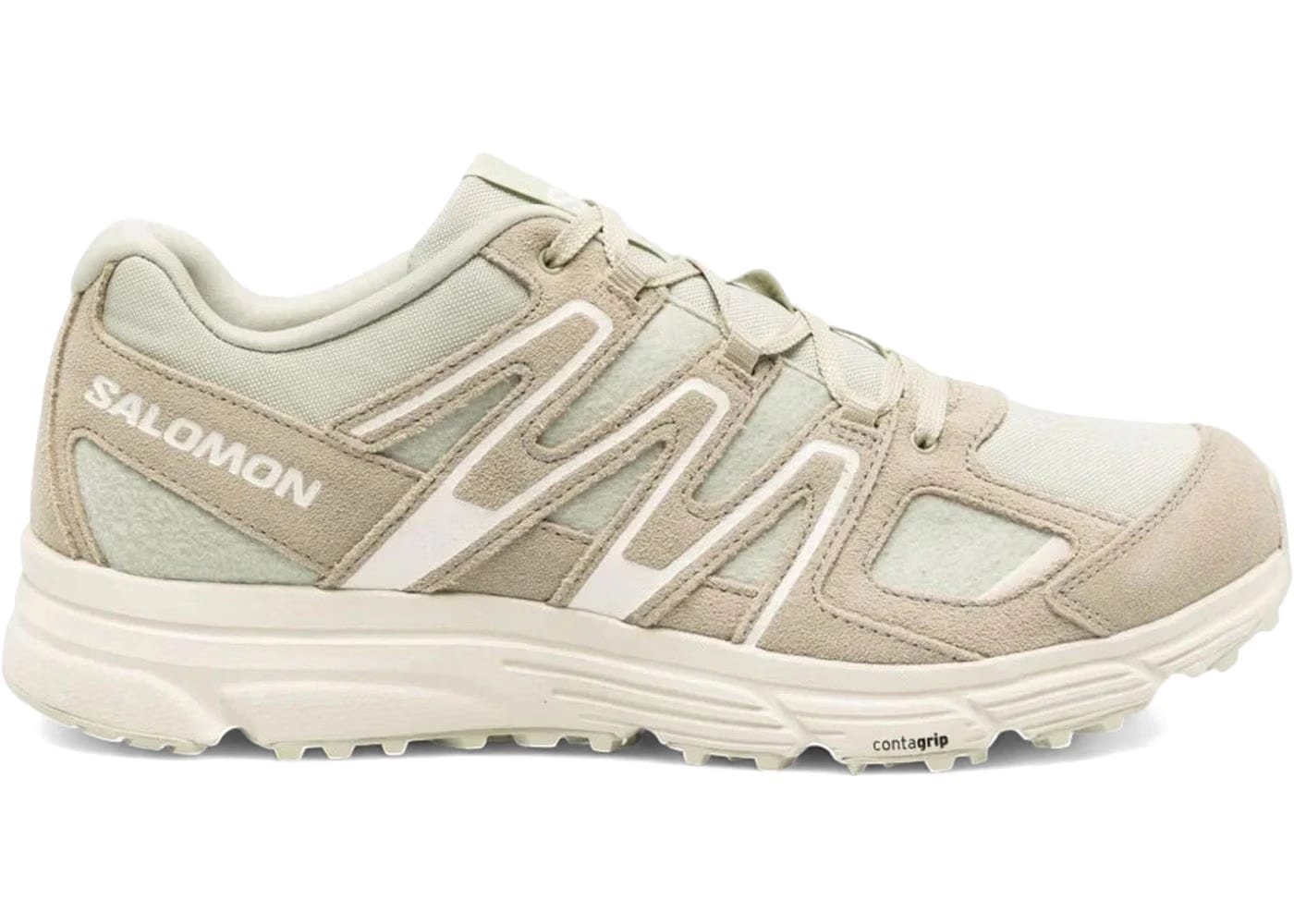 Salomon X-Mission 4 Suede Aloe Wash Alfalfa