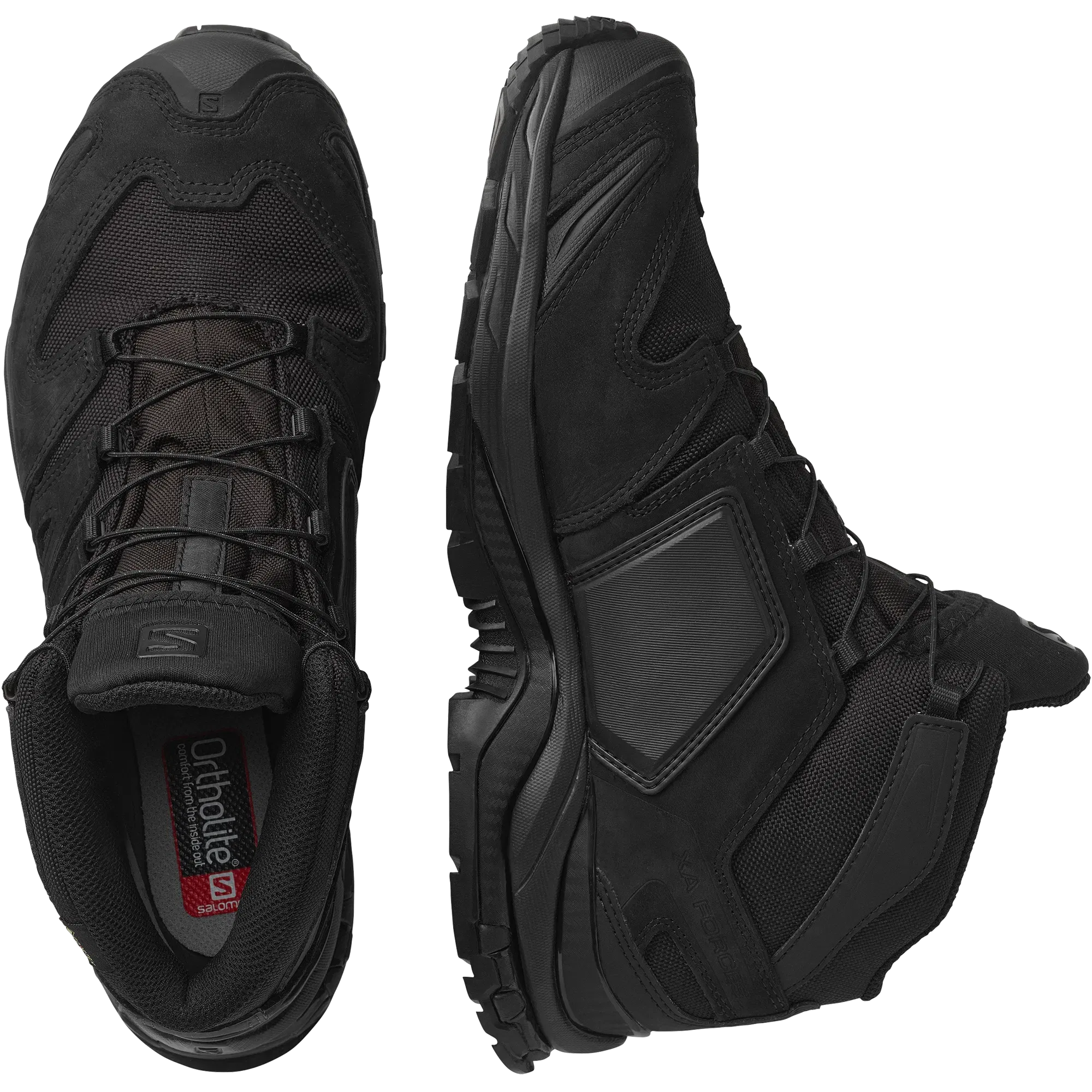 Salomon Xa Forces Mid Wide Gore-Tex En Forces Black