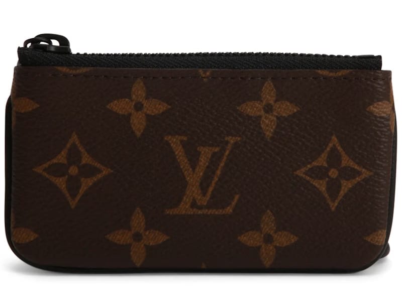 Louis Vuitton Pochette Cles Monogram Orange Brown