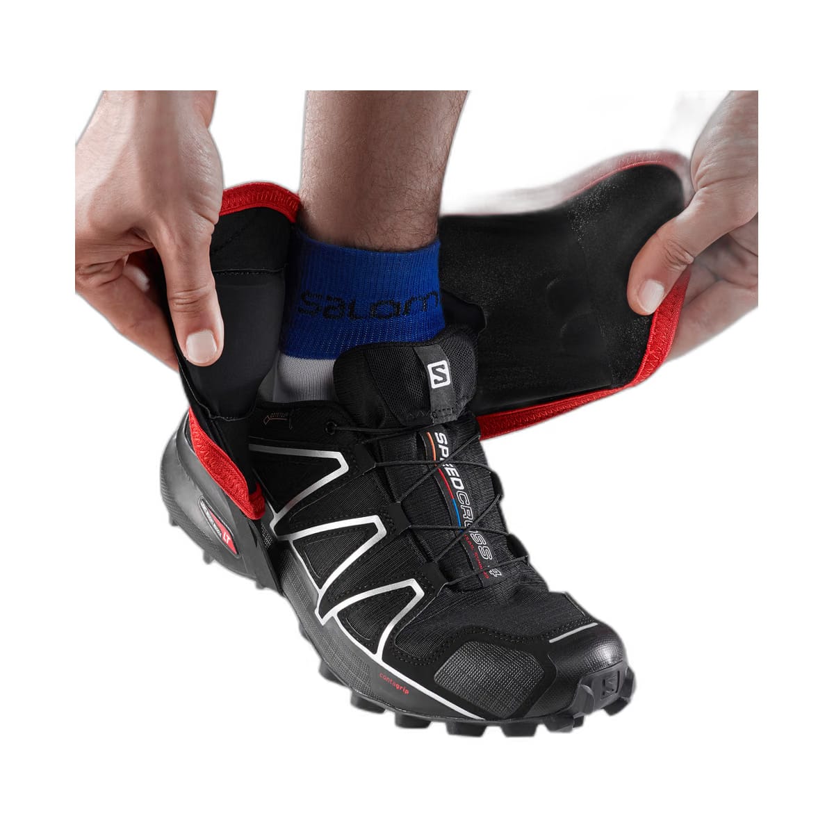 Salomon Trail Gaiters High Accessories Black