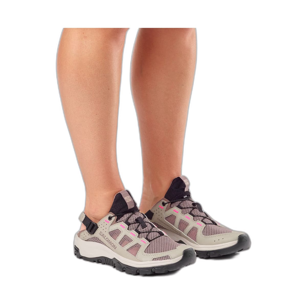 Salomon Techamphibian 5 Sandals & Watershoes Womens Silver Sage