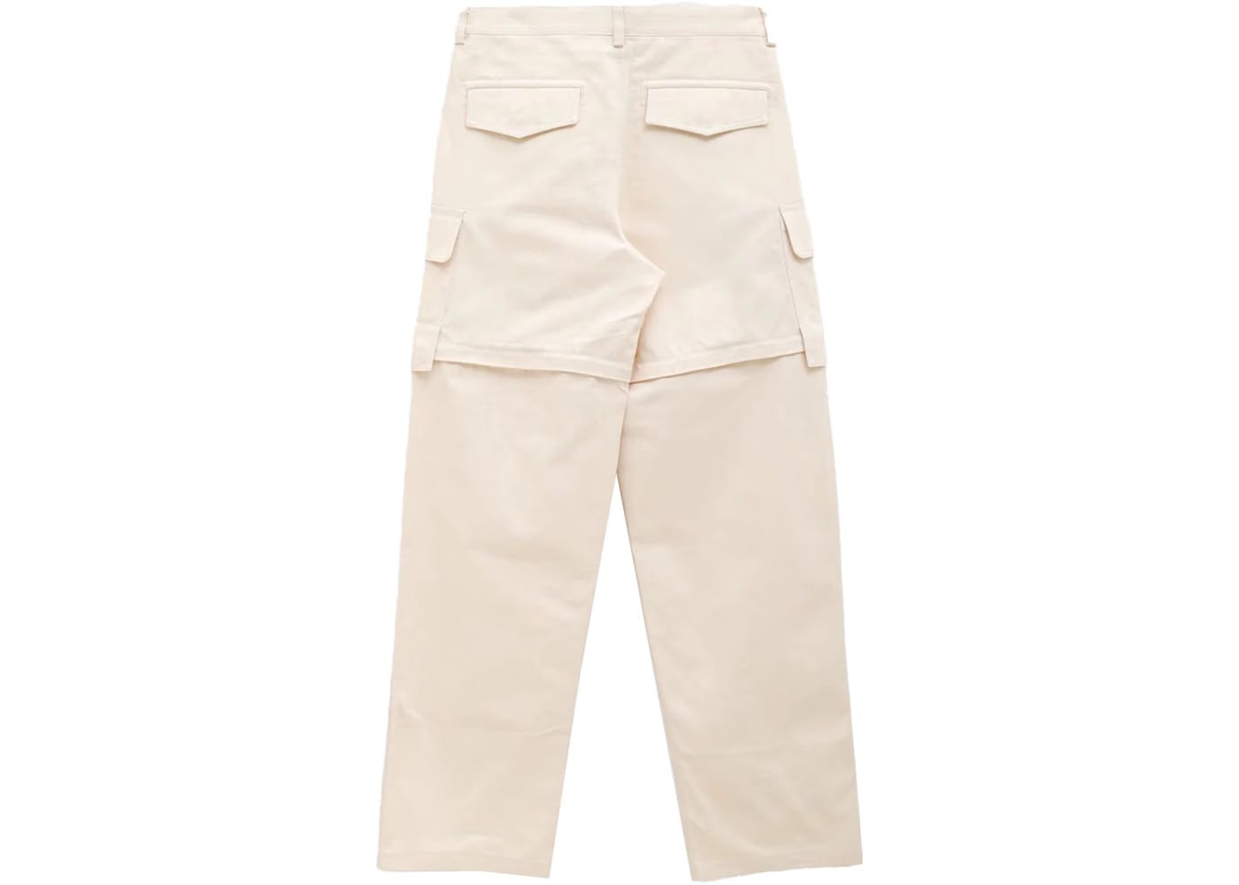 Jacquemus Le Pantalon Peche Convertible Cargo Pants White