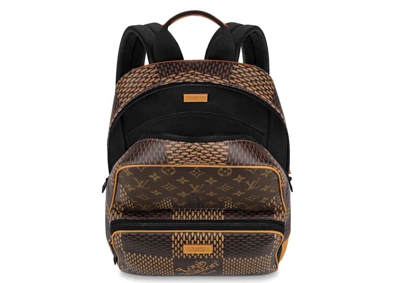 Louis Vuitton x Nigo Campus Backpack Damier Ebene Giant Brown