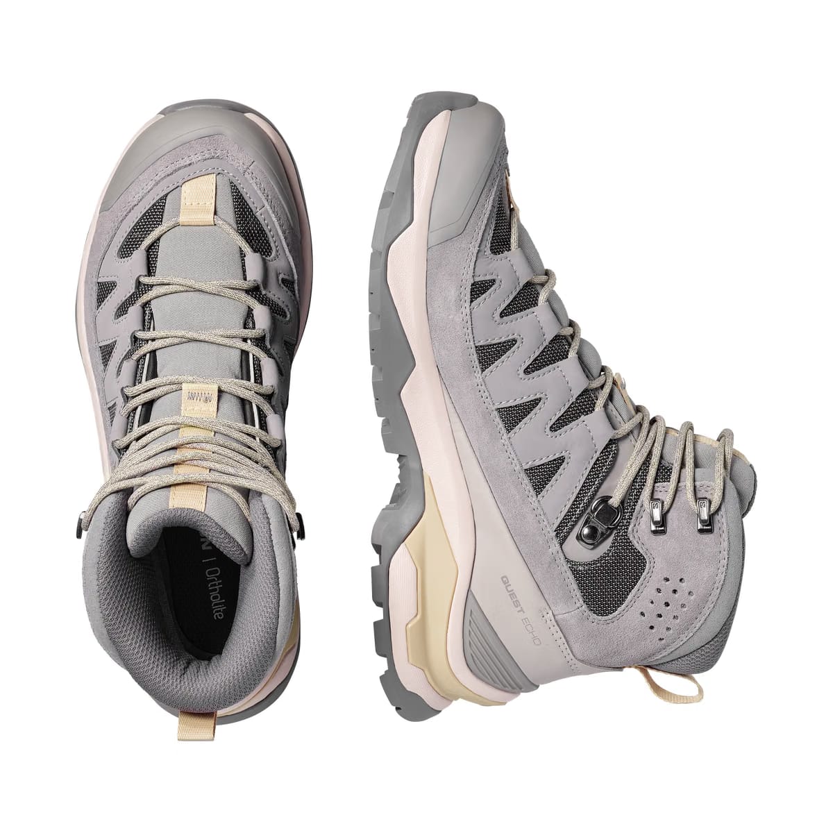 Salomon Quest Echo Gore Tex Backpacking Womens Gull