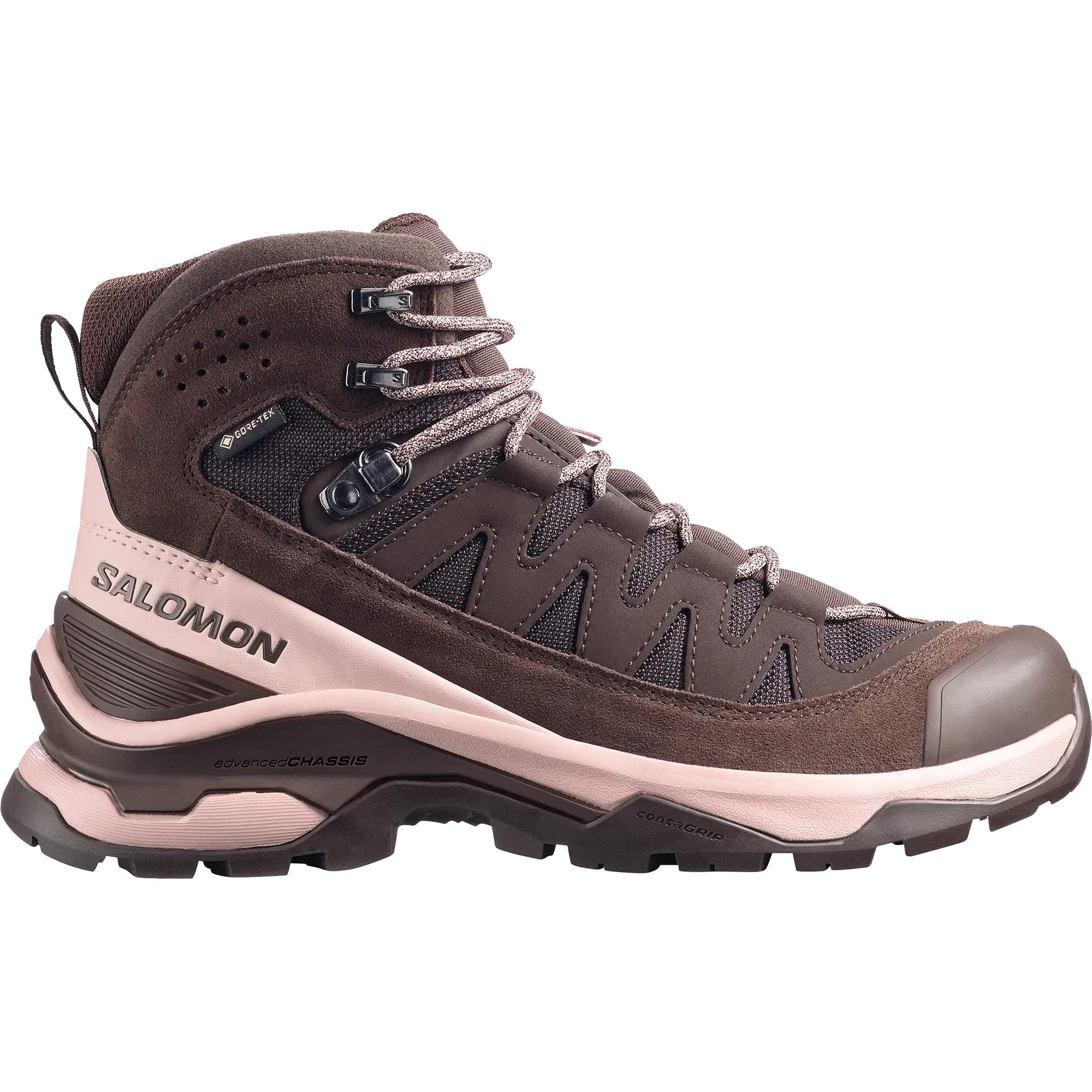 Salomon Quest Echo Gore Tex Backpacking Womens Black Coffee