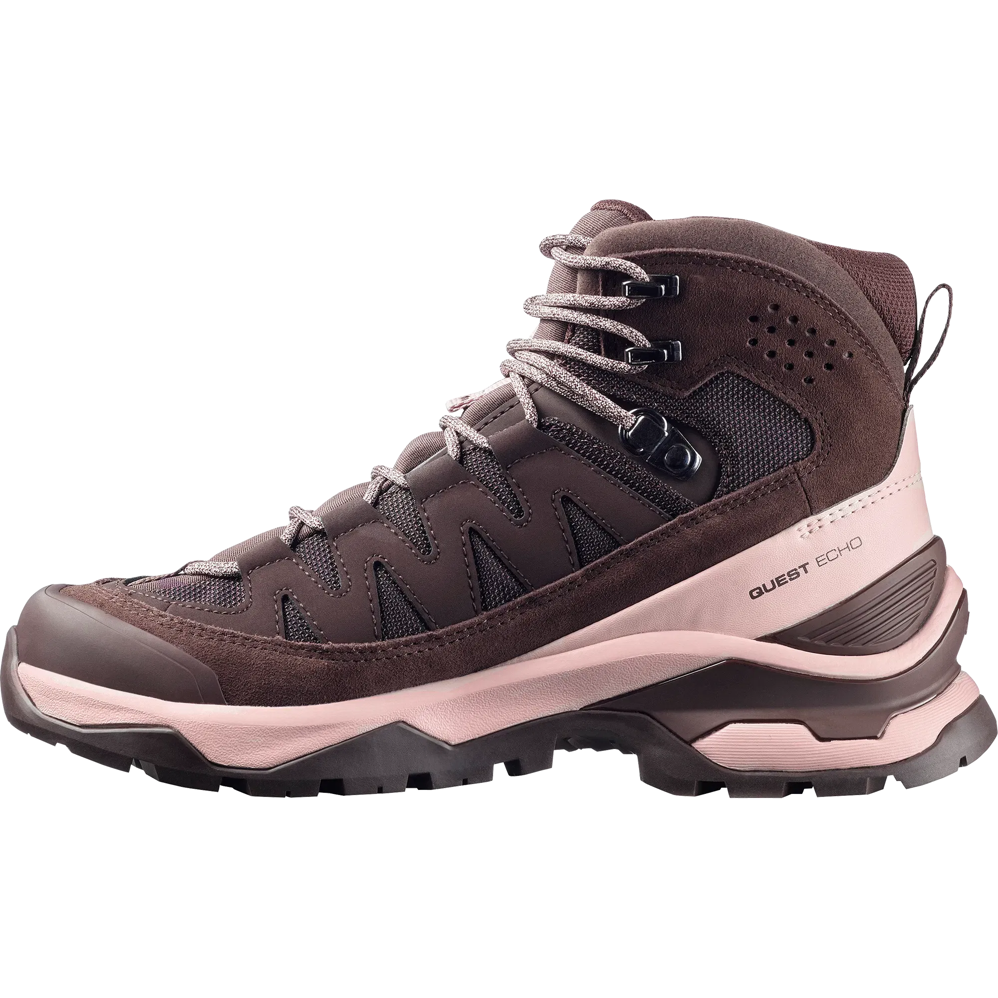 Salomon Quest Echo Gore Tex Backpacking Womens Black Coffee