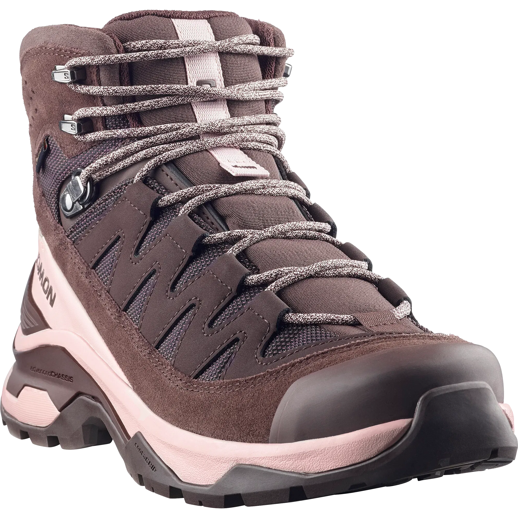 Salomon Quest Echo Gore Tex Backpacking Womens Black Coffee