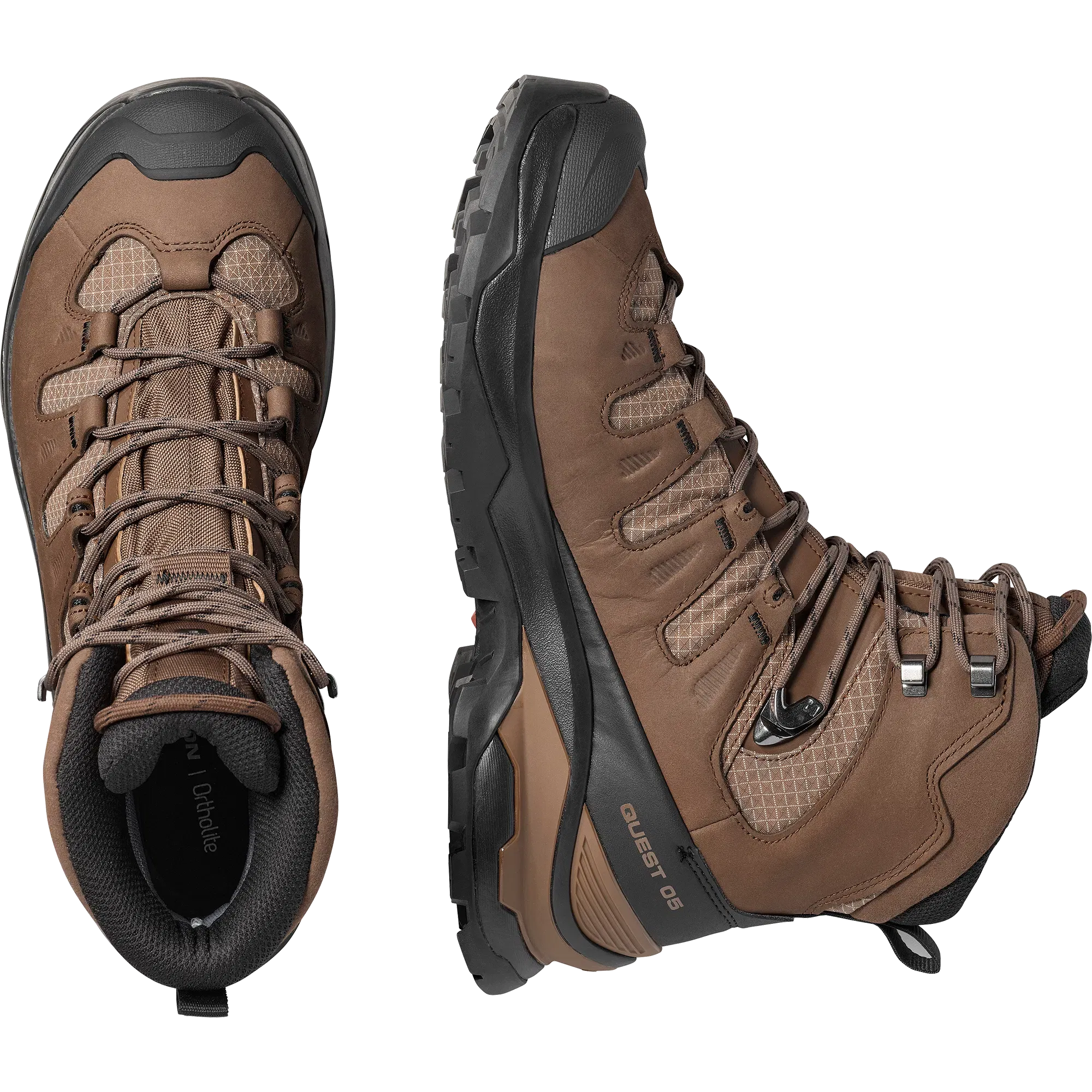 Salomon Quest 5 Gore Tex Backpacking Dark Earth
