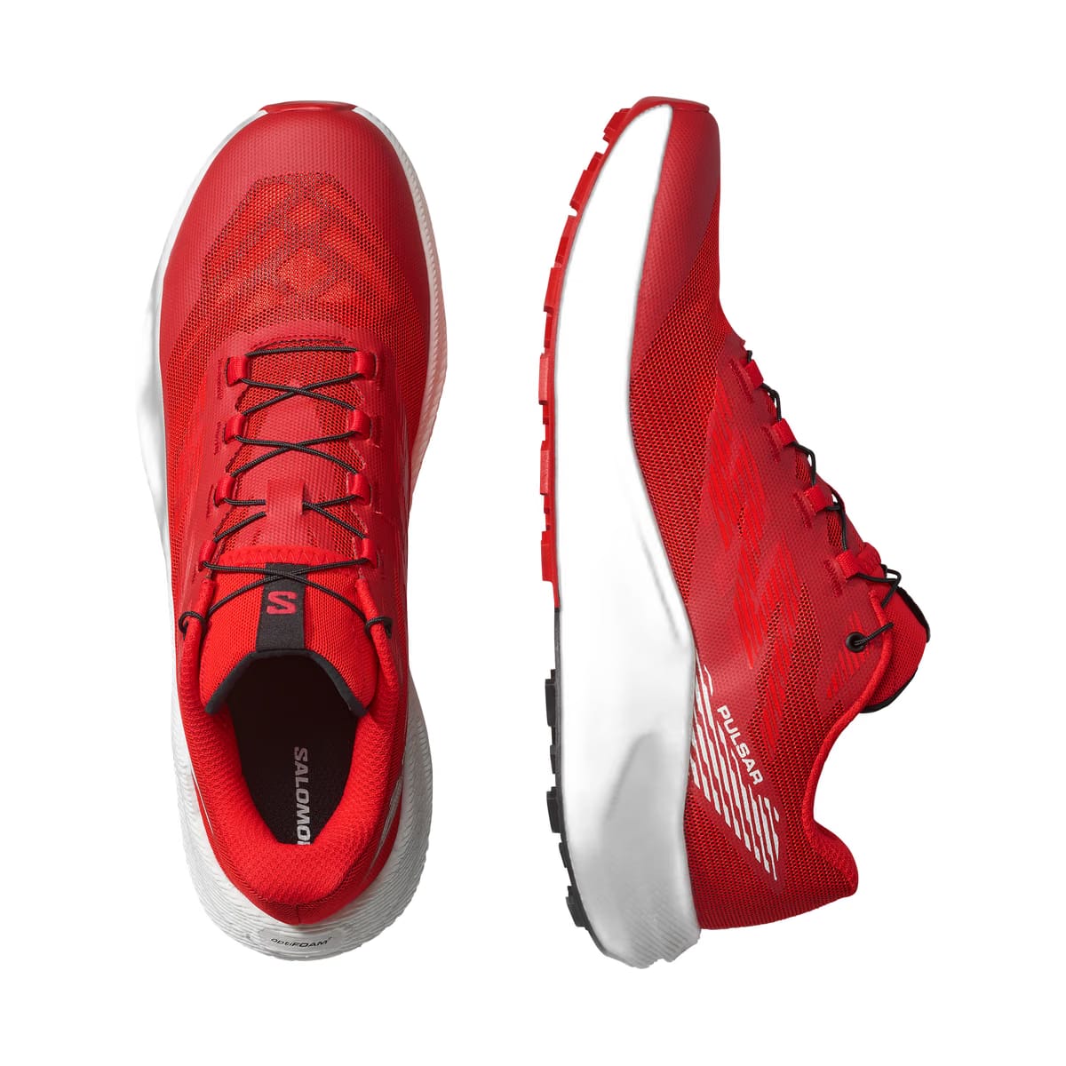 Salomon Pulsar Trail Running Fiery Red