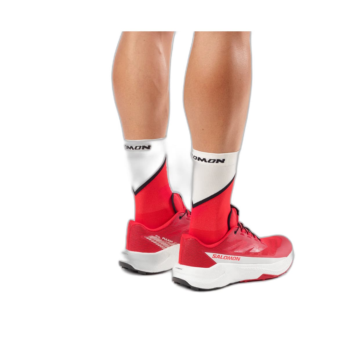 Salomon Pulsar Trail Running Fiery Red
