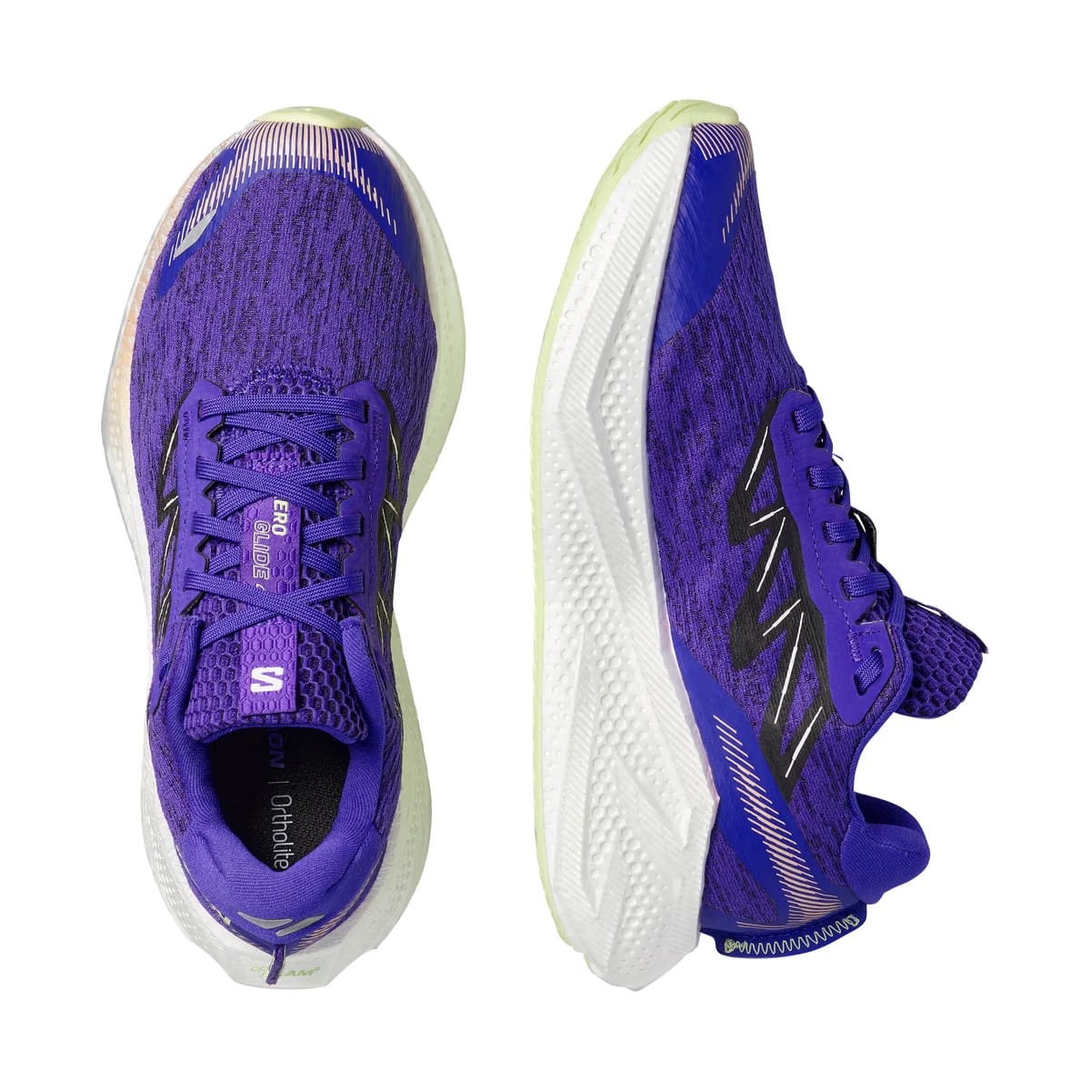 Salomon Aero Glide 4 Road Running Womens Deep Blue