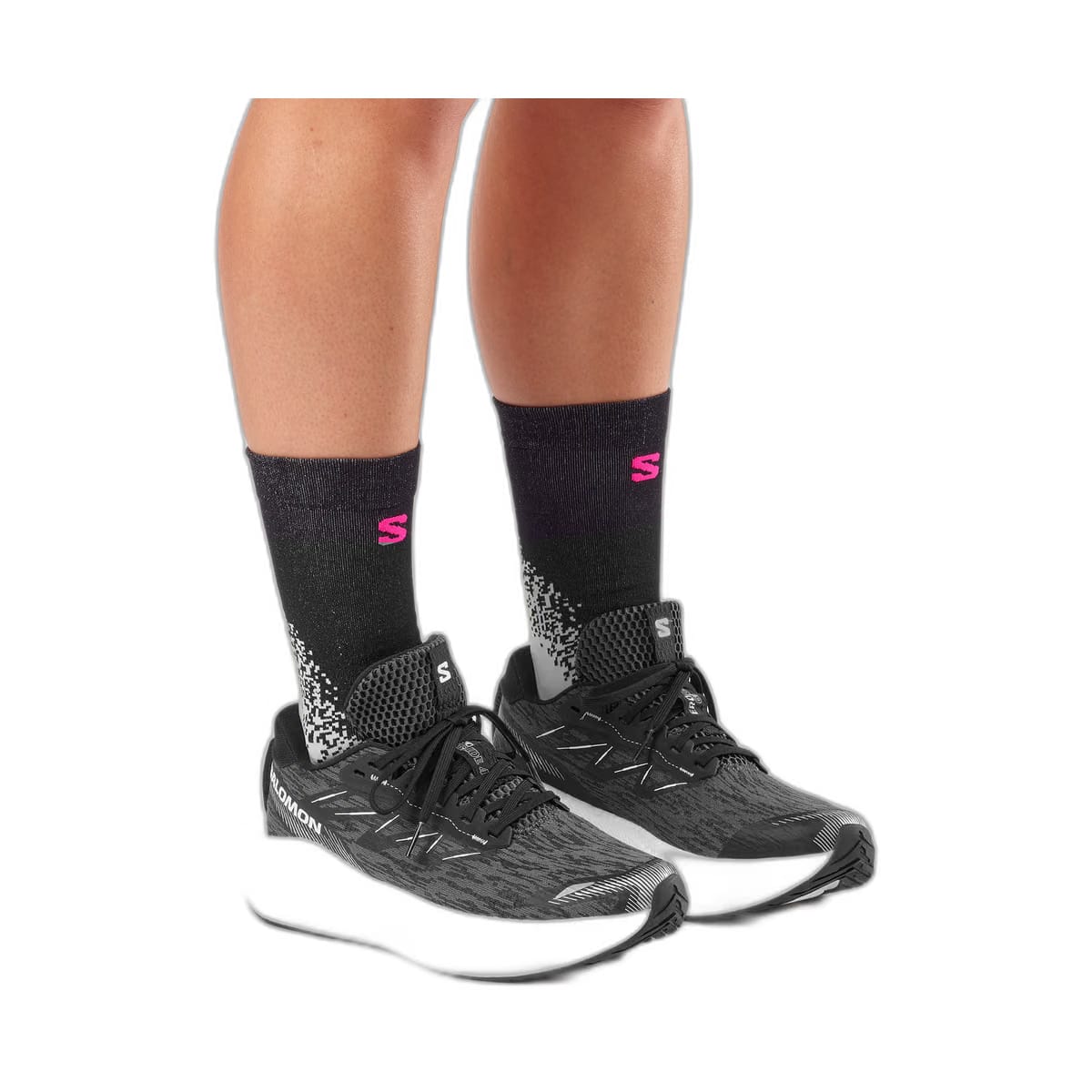 Salomon Aero Glide 4 Road Running Womens Black