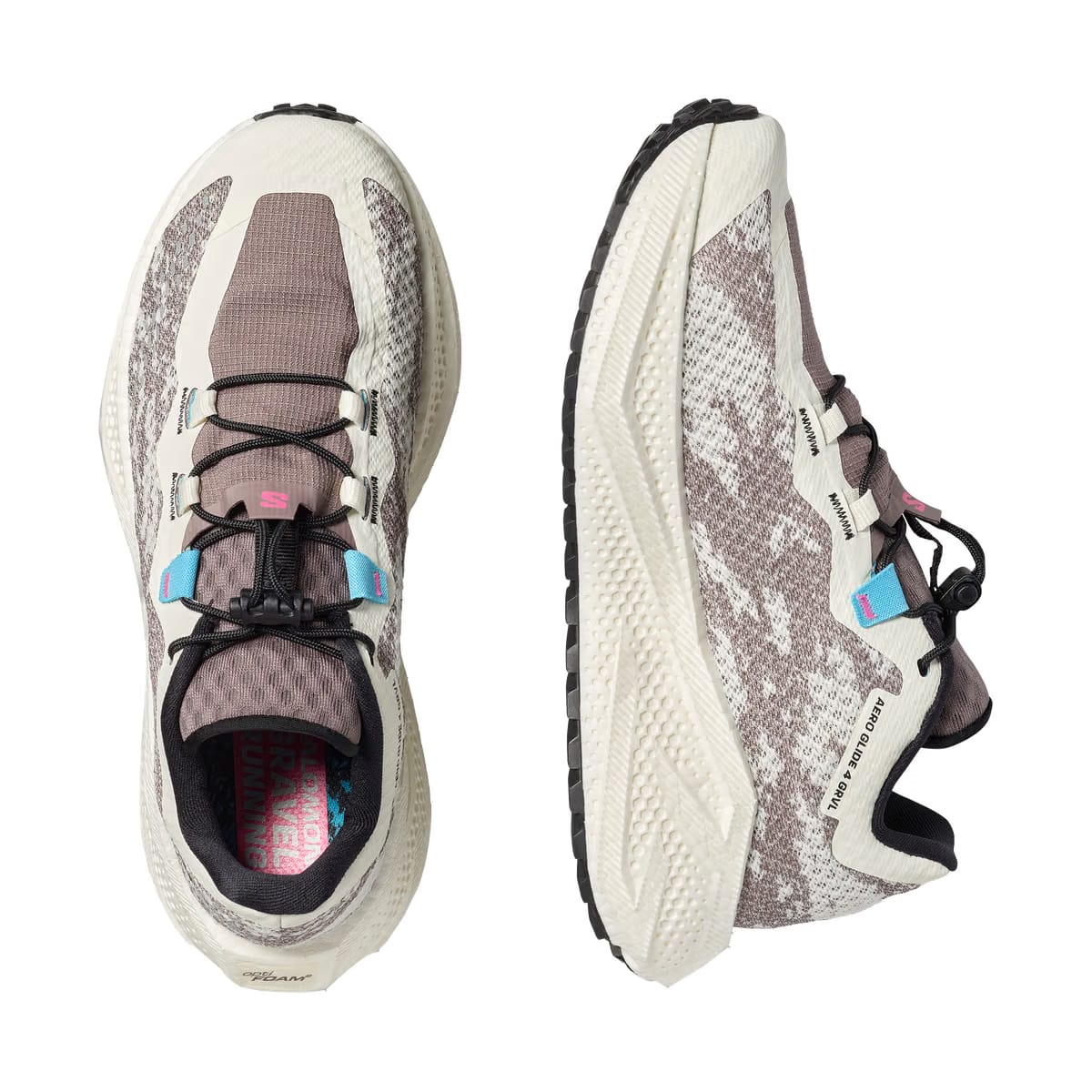 Salomon Aero Glide 4 Grvl Gravel Running Womens Vanilla Ice