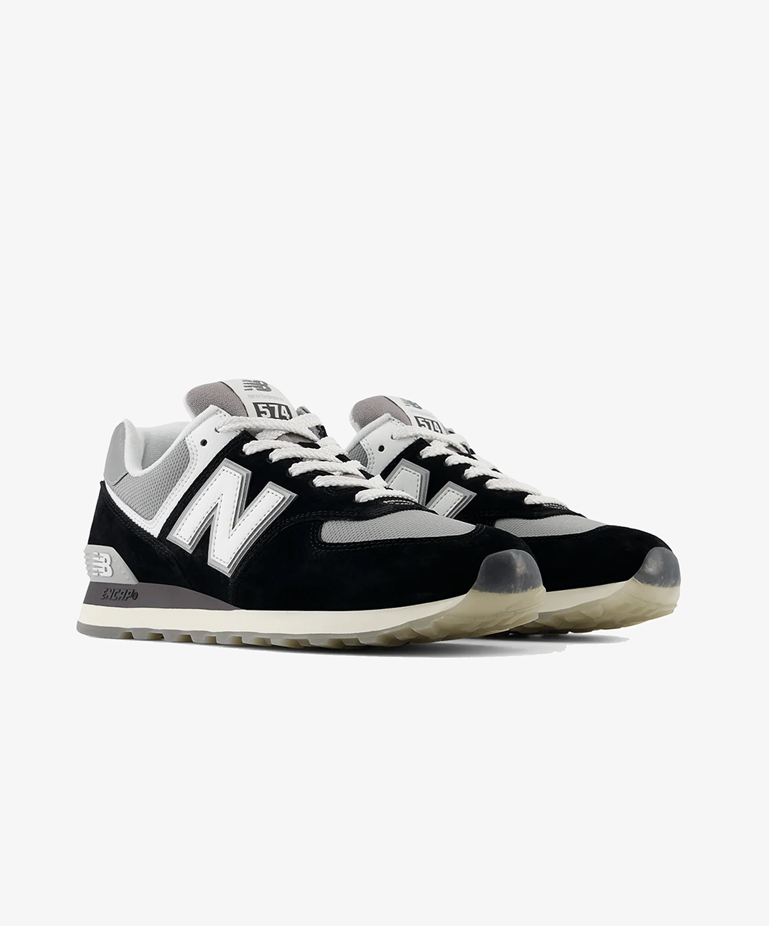 New Balance 574 { BLACK/BROWN