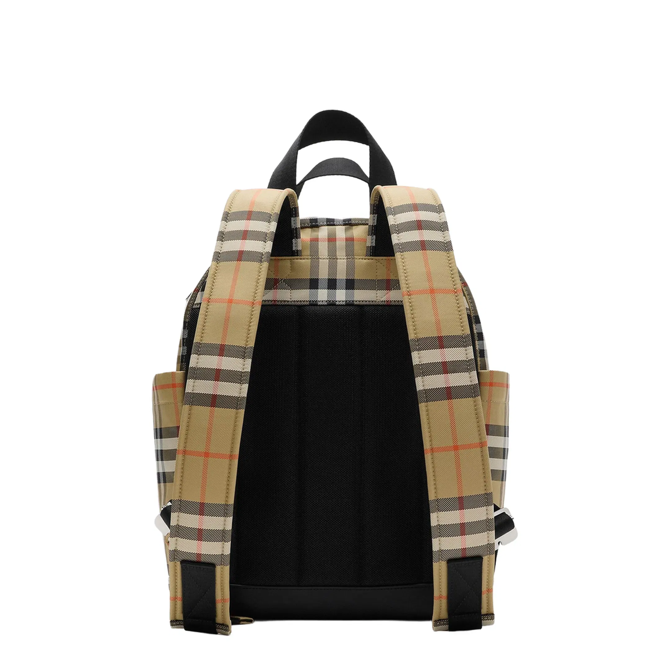 Check Motif Diaper Backpack