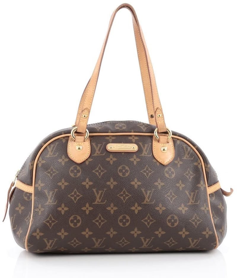 Louis Vuitton Sac Plat Monogram Solar Ray Orange Brown