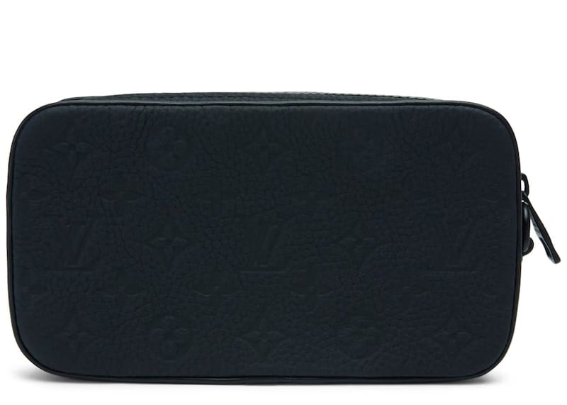 Louis Vuitton Pochette Volga Monogram Empreinte Orange Black