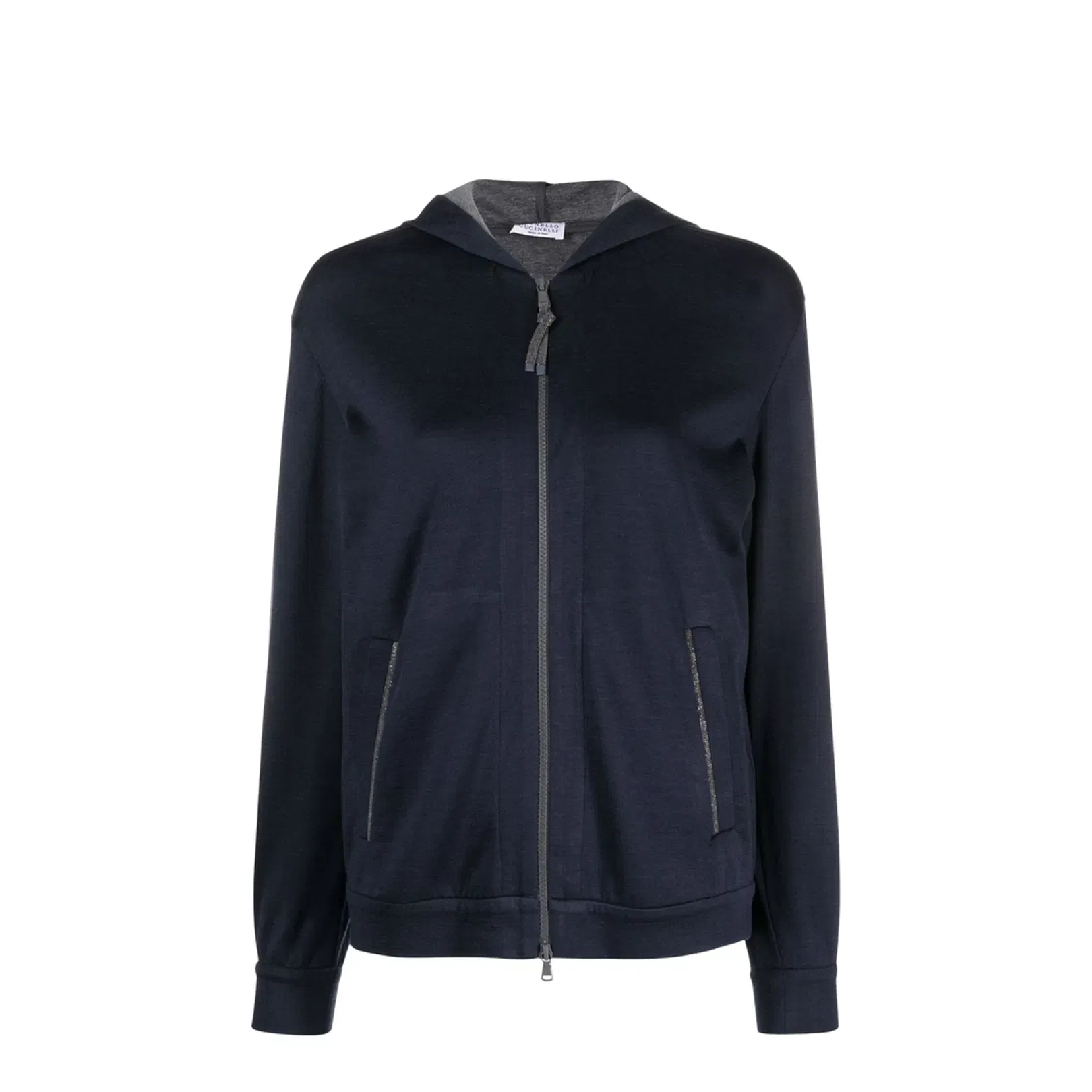 Cotton and Silk Hoodie
