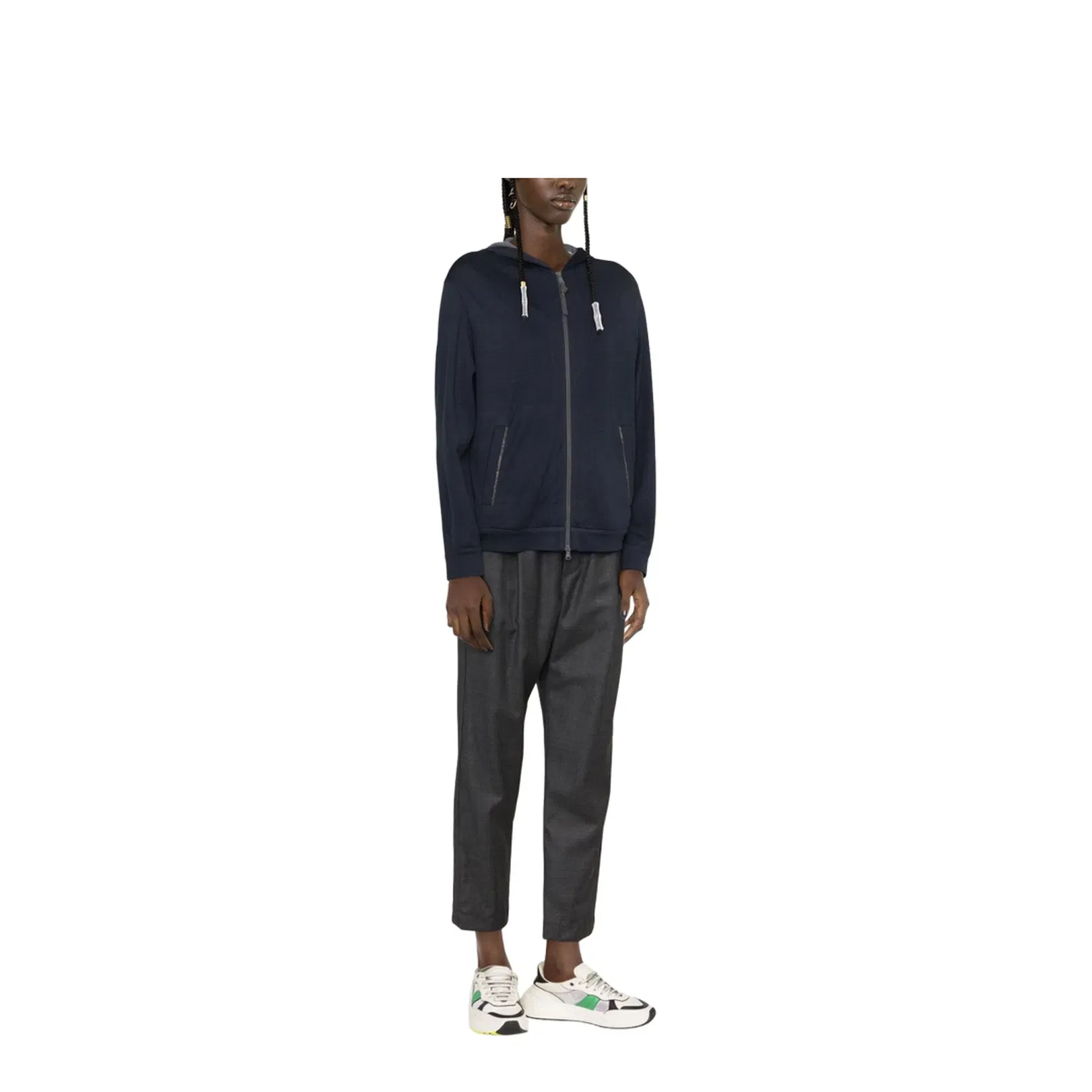 Cotton and Silk Hoodie