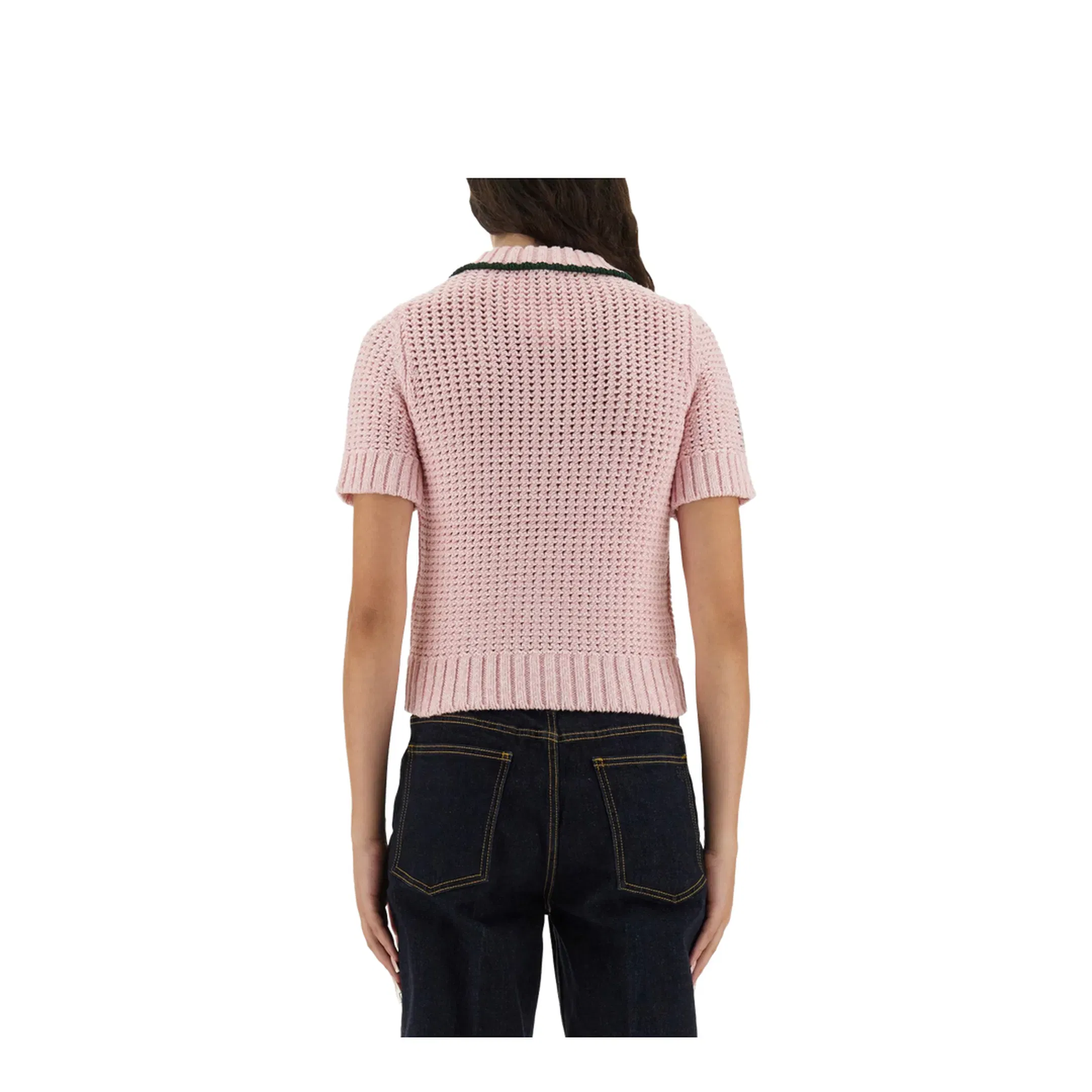 Cotton Mouliné Polo Shirt