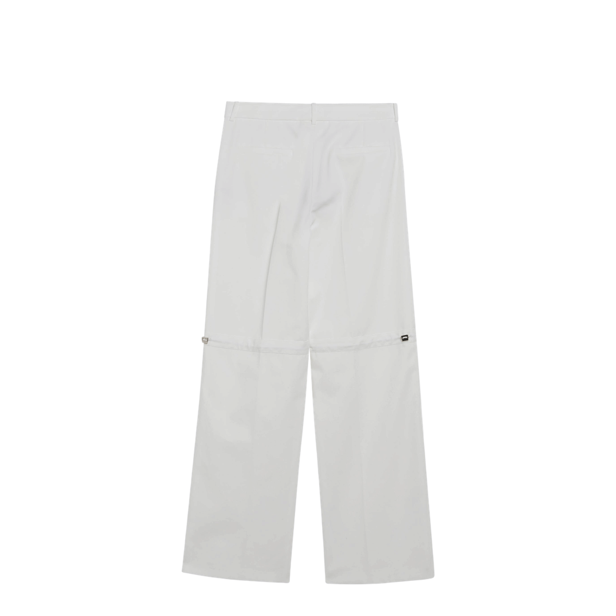 White Cotton Trousers