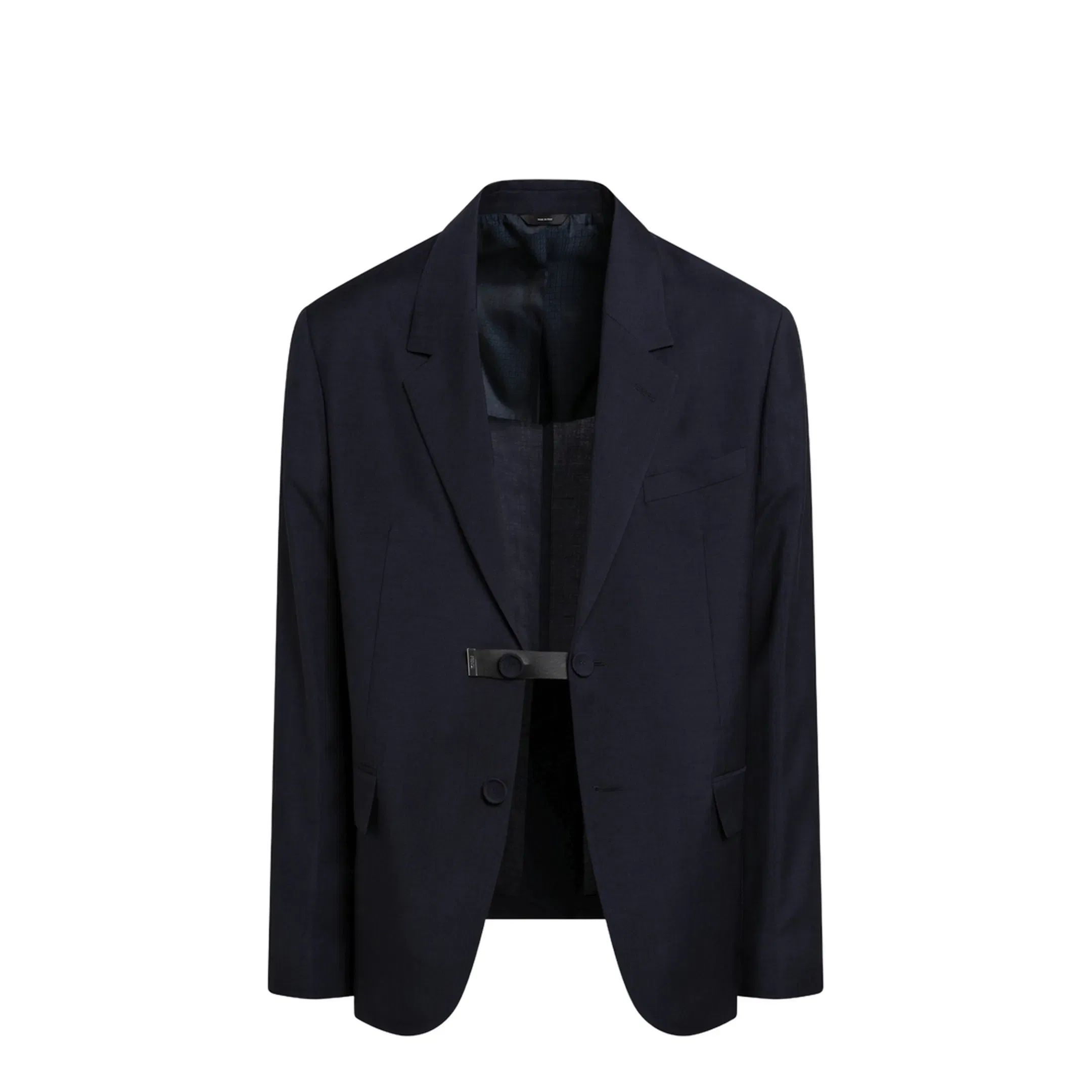 Dark Blue Wool Jacket