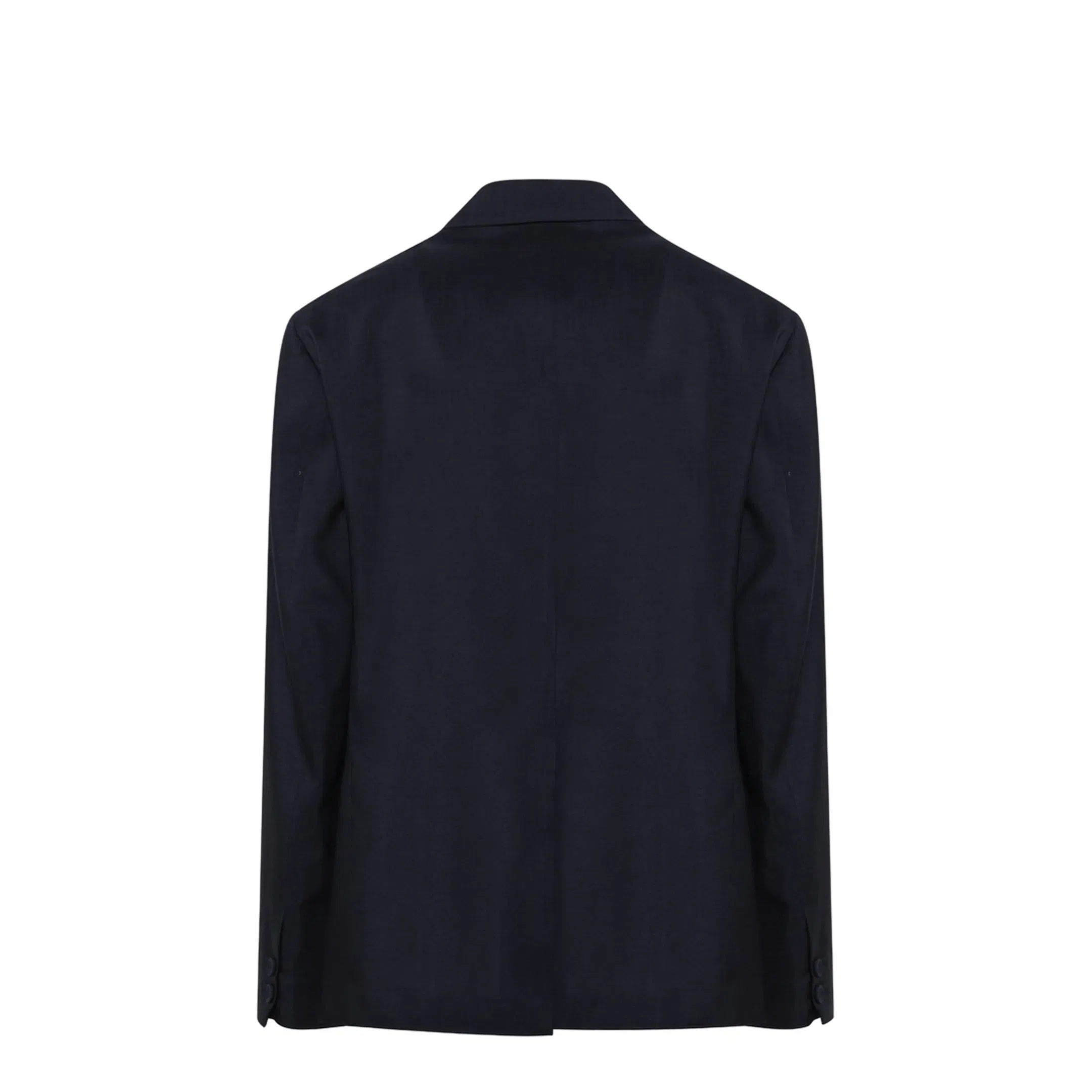 Dark Blue Wool Jacket