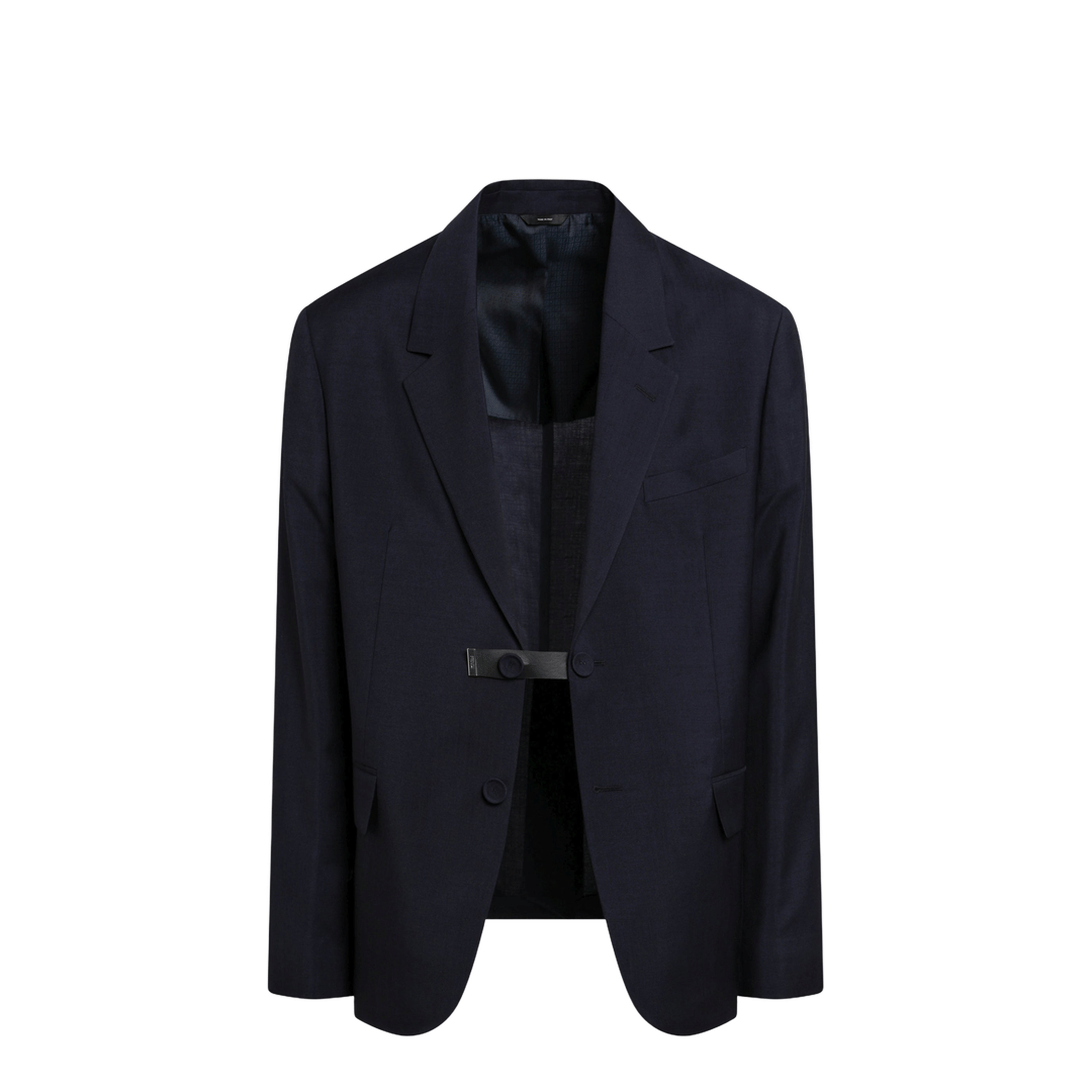 Dark Blue Wool Jacket
