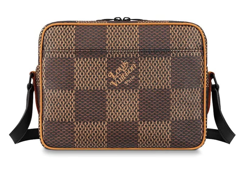 Louis Vuitton x Nigo Nil Messenger Damier Ebene Giant Brown