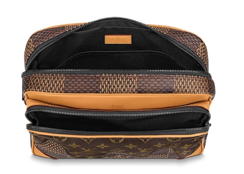 Louis Vuitton x Nigo Nil Messenger Damier Ebene Giant Brown