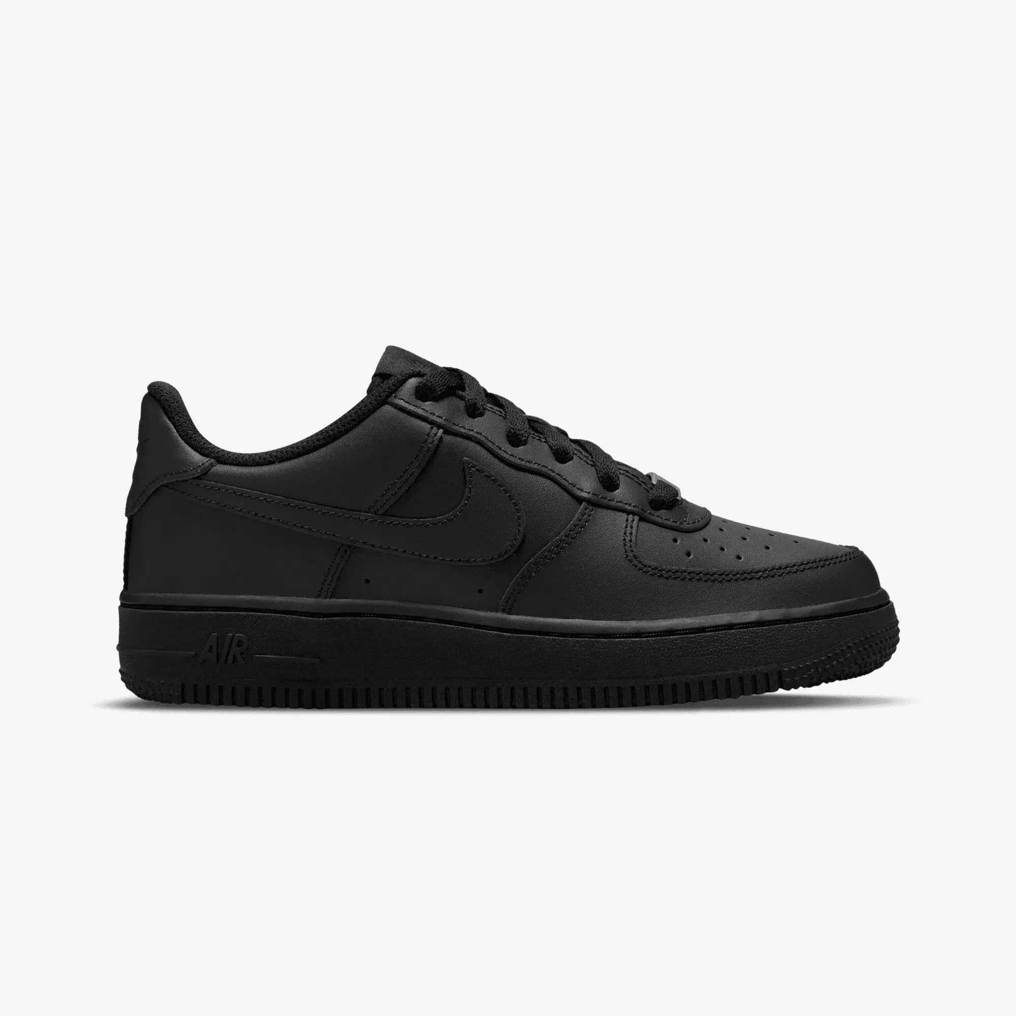 Nike AIR FORCE 1 LE { BLACK/BLACK