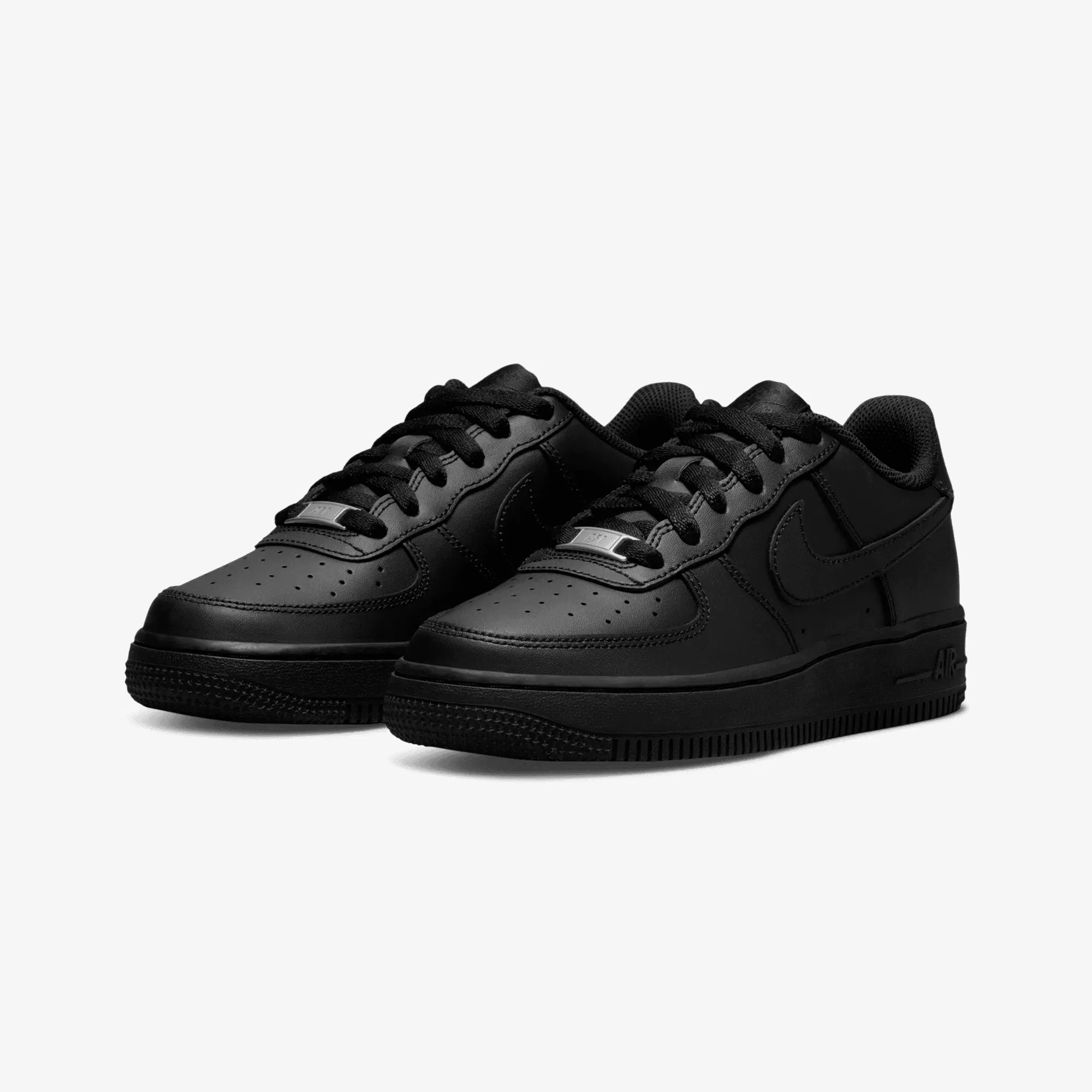 Nike AIR FORCE 1 LE { BLACK/BLACK