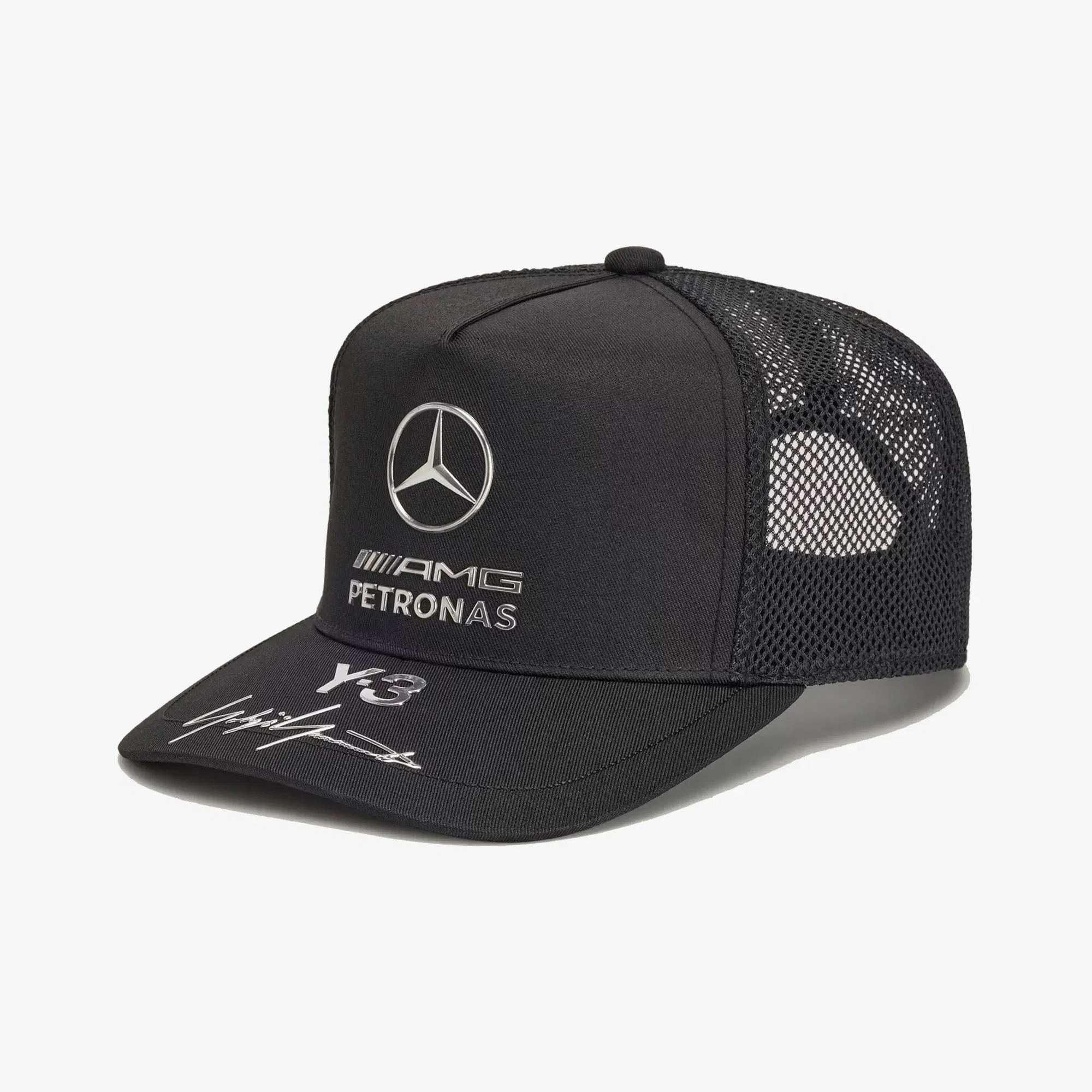 Y-3 MERCEDES-AMG PETRONAS FORMULA 1 TEAM TRUCKER { BLACK