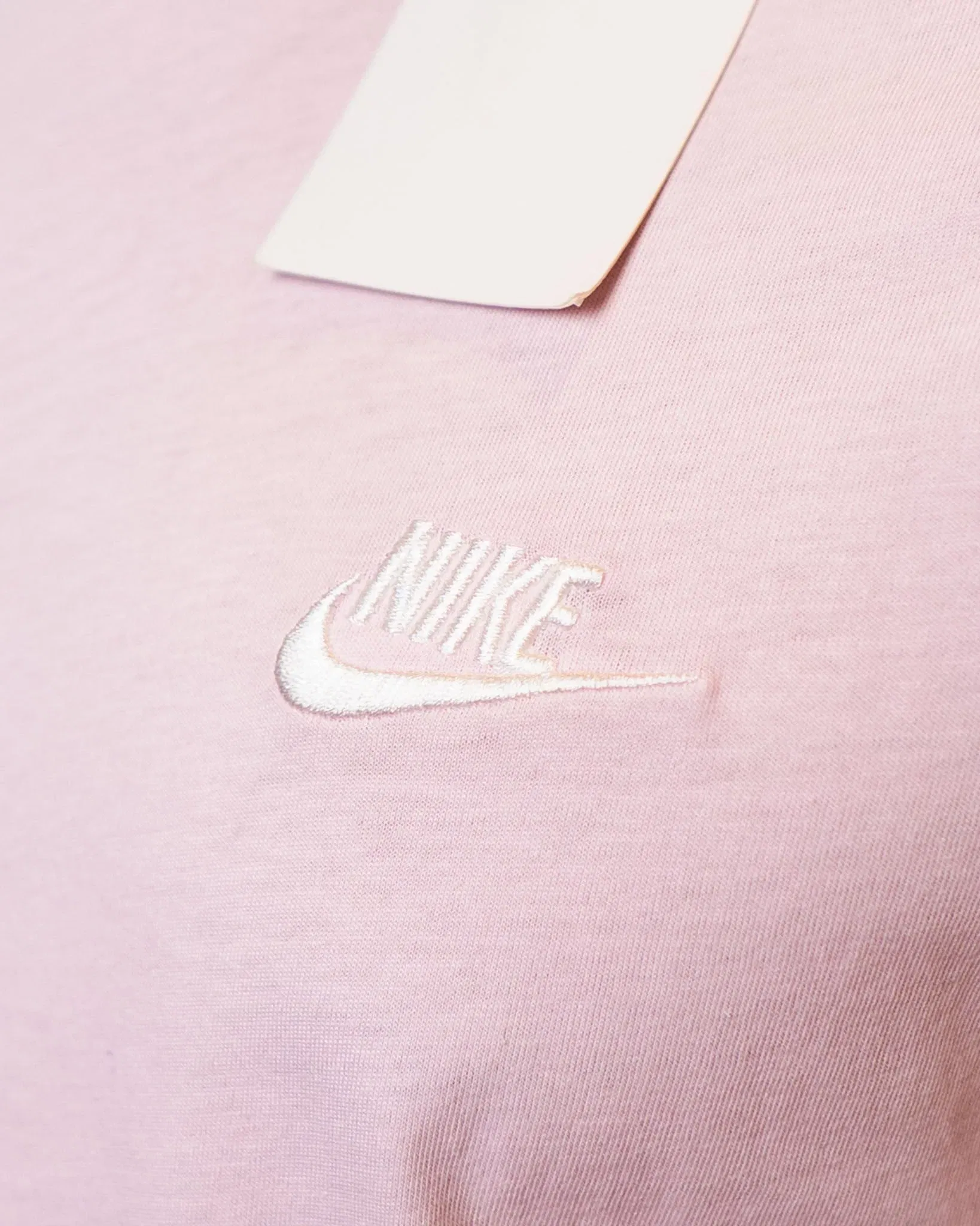 Nike Baby Pink Crewneck T-Shirt (M)
