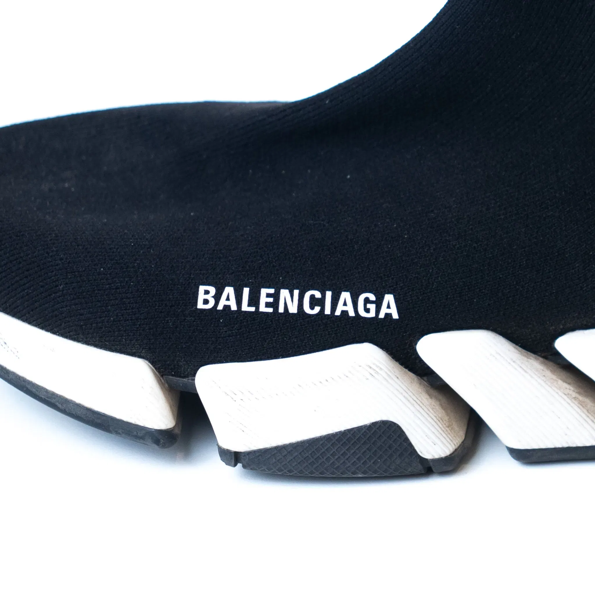 Balenciaga Speed 2.0 Knit Black Sneaker (UK 9)