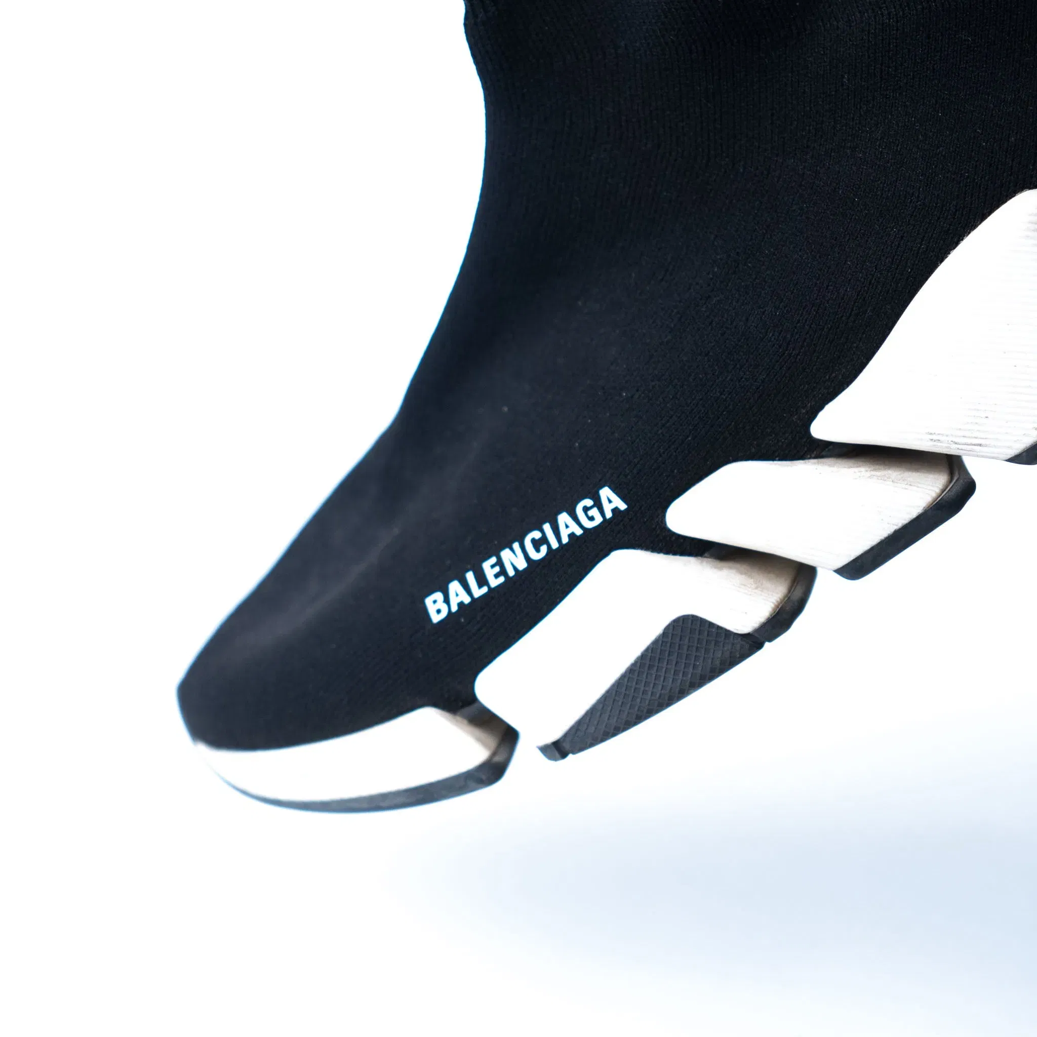 Balenciaga Speed 2.0 Knit Black Sneaker (UK 9)