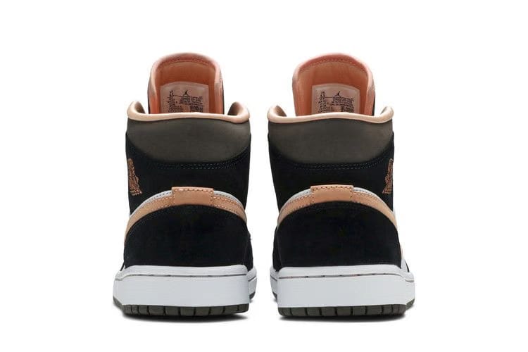 JORDAN 1 MID PEACH MOCHA (WOMEN'S)