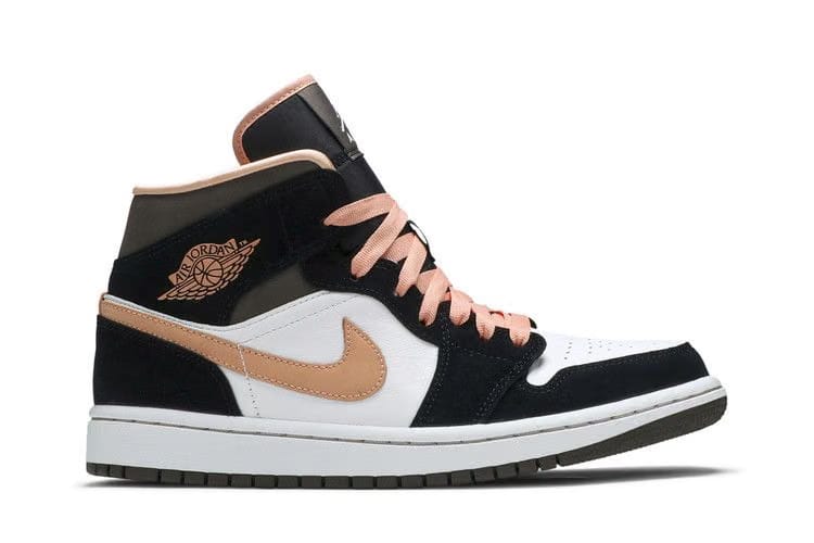 JORDAN 1 MID PEACH MOCHA (WOMEN'S)