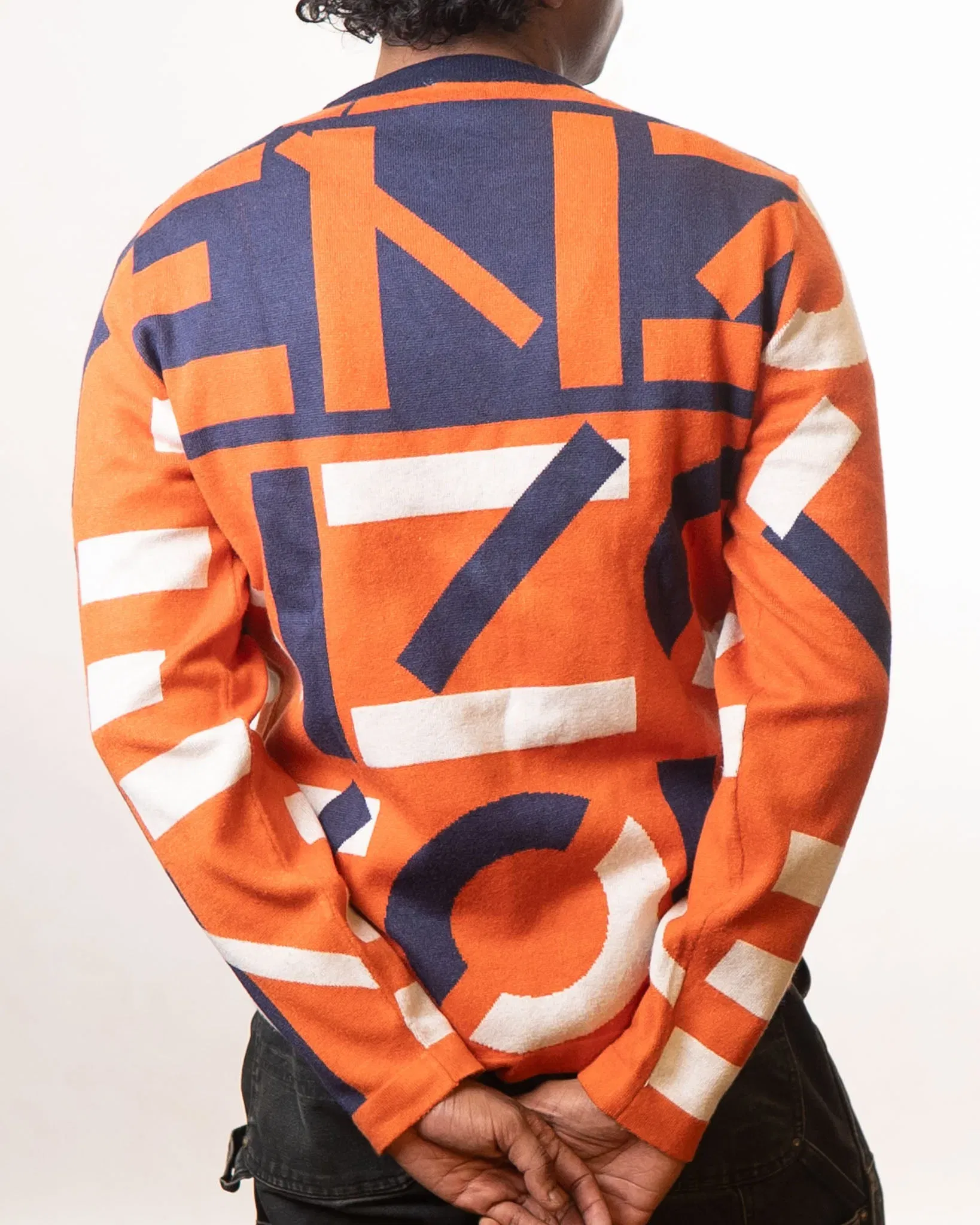 Kenzo Orange Sweater (S)
