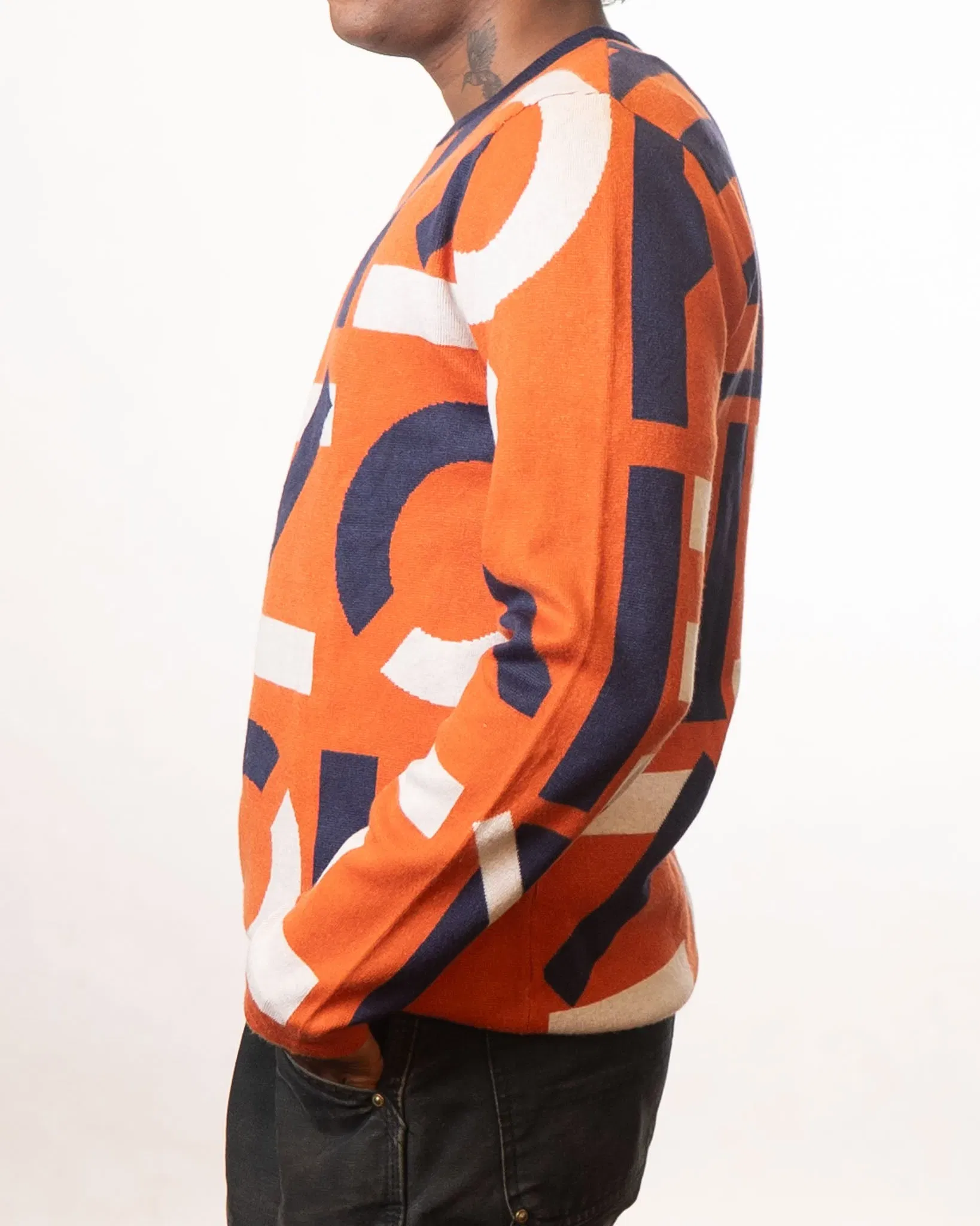 Kenzo Orange Sweater (S)