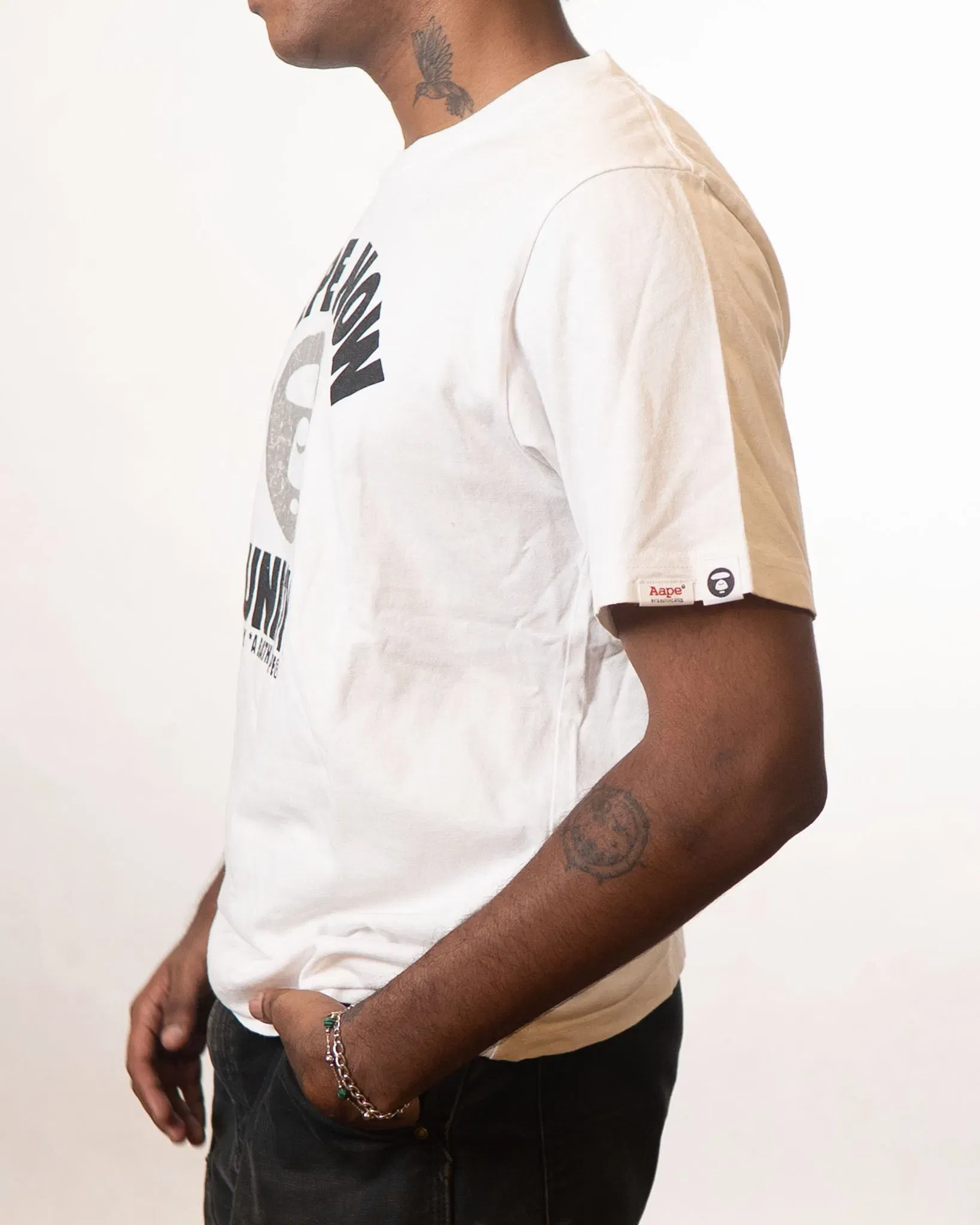 Bape Now Union White T-Shirt (S)