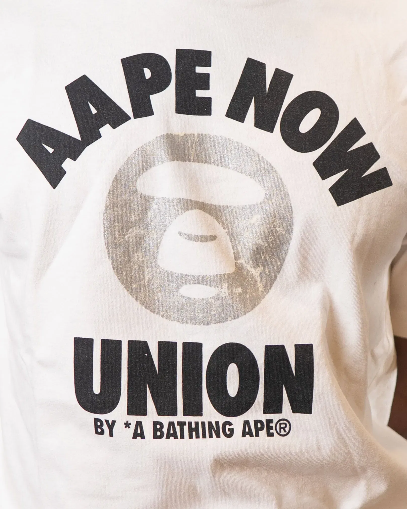 Bape Now Union White T-Shirt (S)