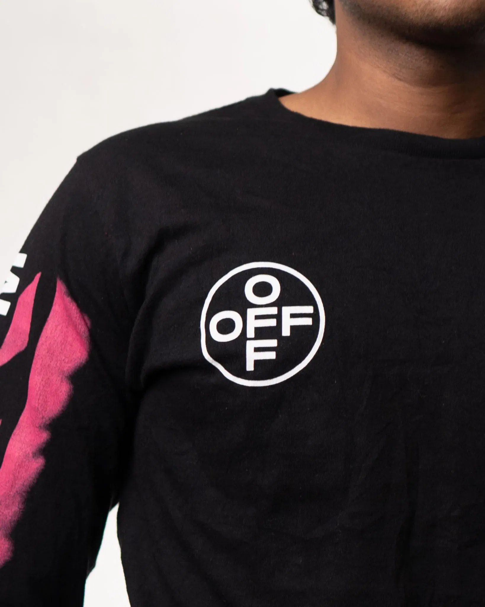 Off-White Impressionism Diag Stencil Sweatshirt (M)