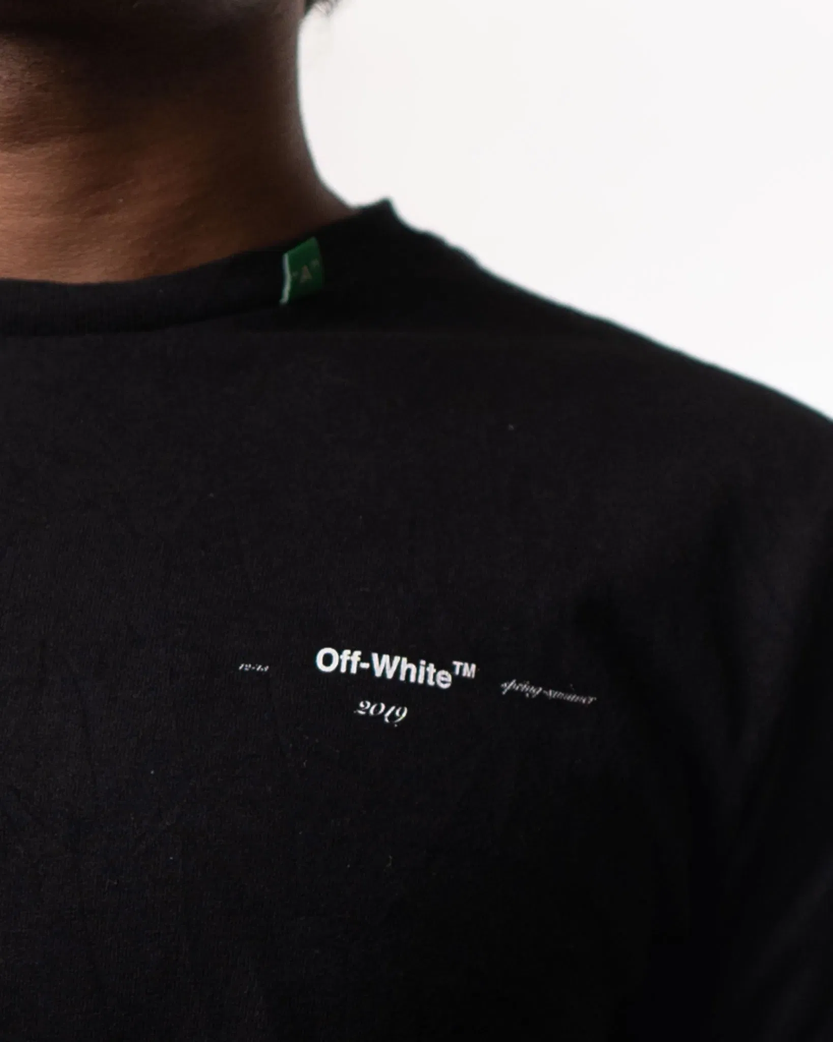 Off-White Impressionism Diag Stencil Sweatshirt (M)